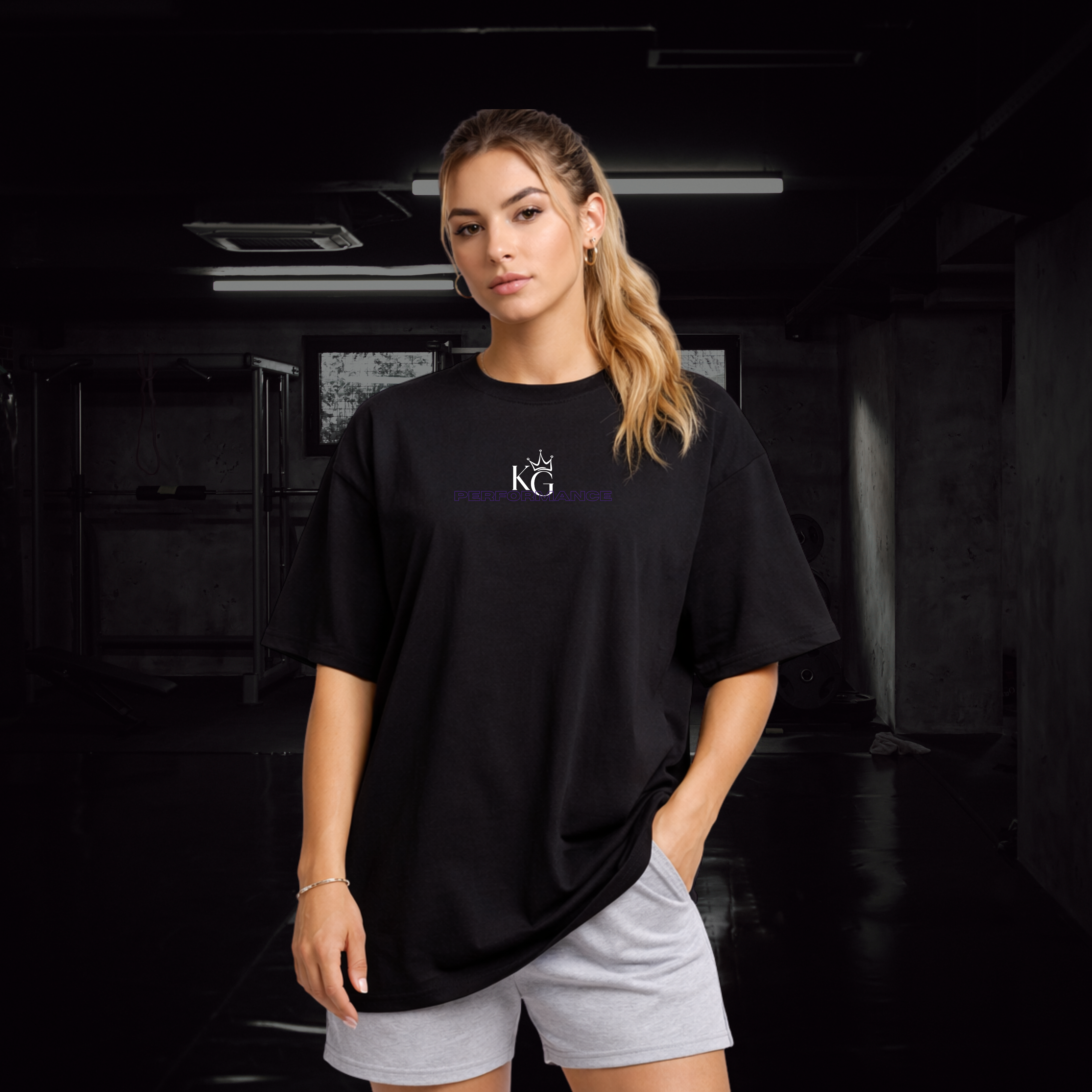 Athletic Physique Tee — Kg Performance Pump Cover Graphic Boxy T-Shirt product thumbnail image