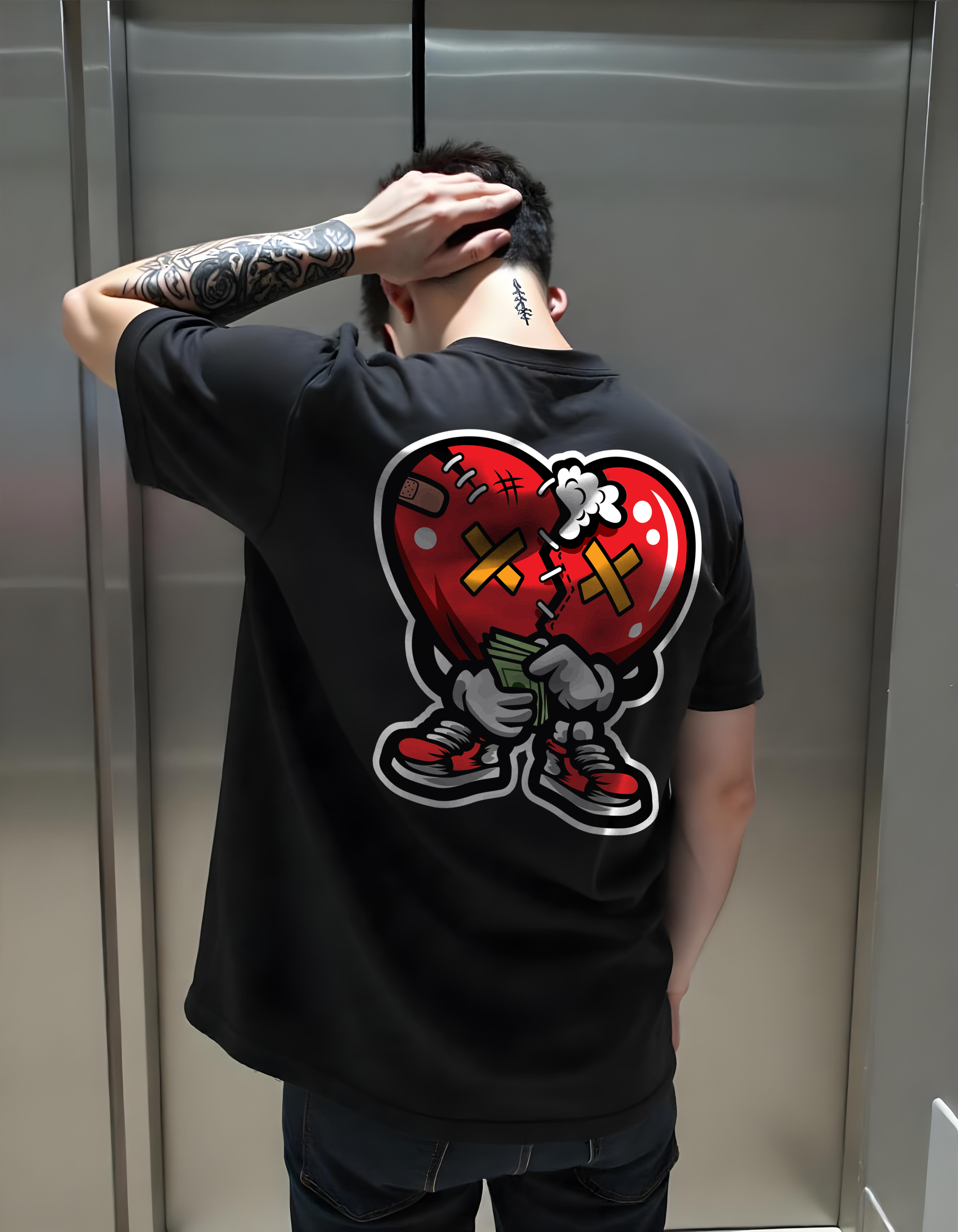 Hustlers Broken Heart Club T-Shirt  product thumbnail image