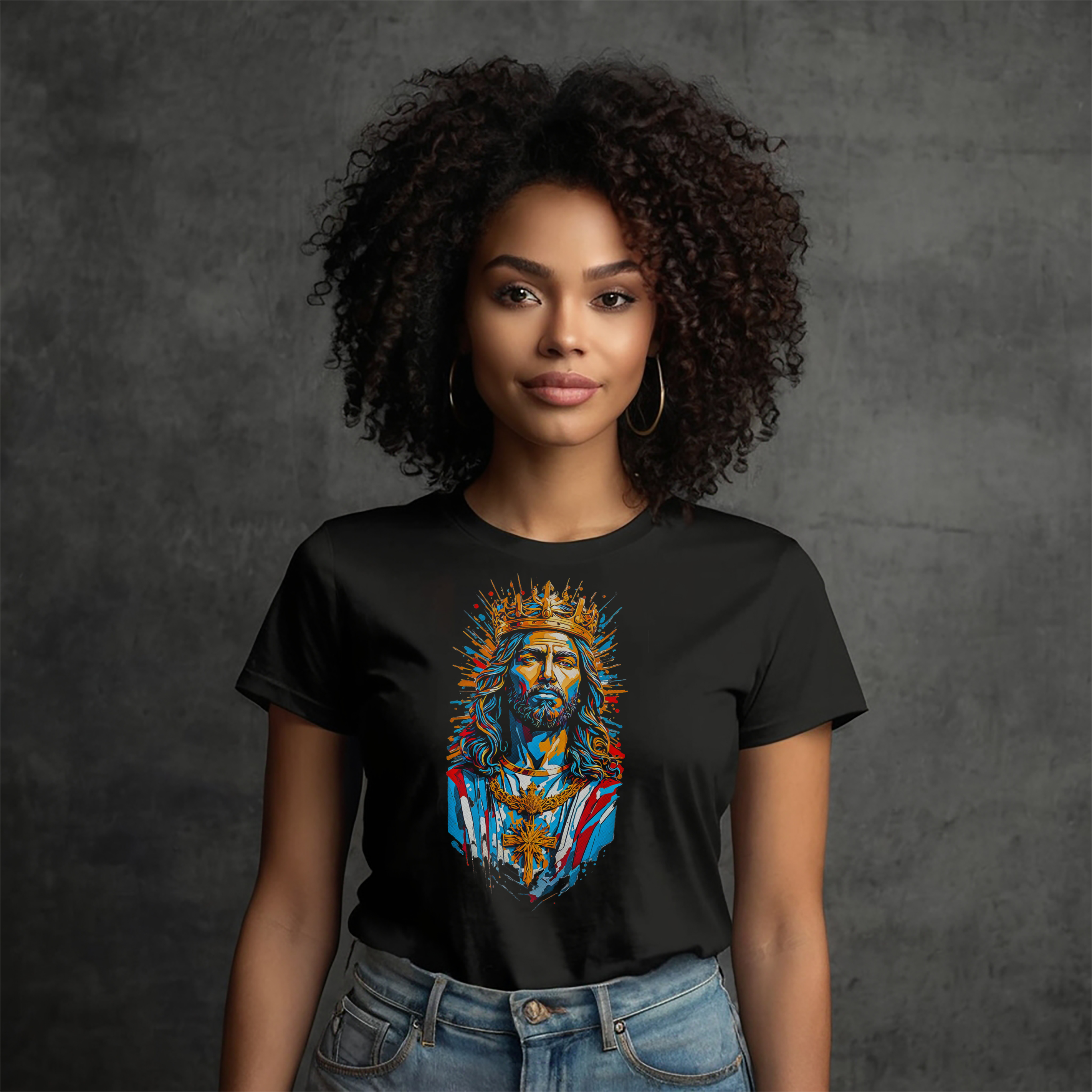 King of Kings Religious Christian T-Shirt product thumbnail image King of Kings Religious Christian T-Shirt product thumbnail image