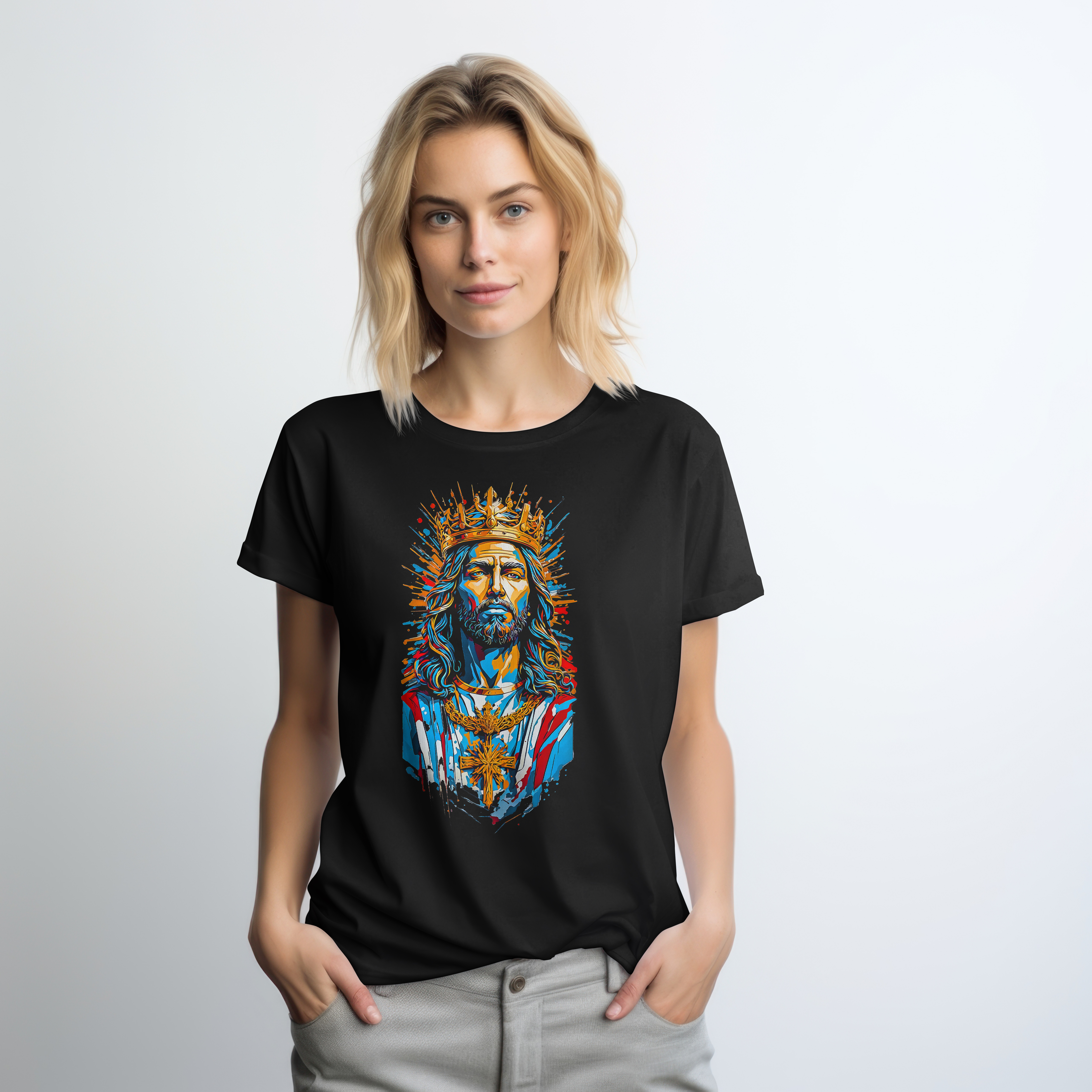 King of Kings Religious Christian T-Shirt product thumbnail image