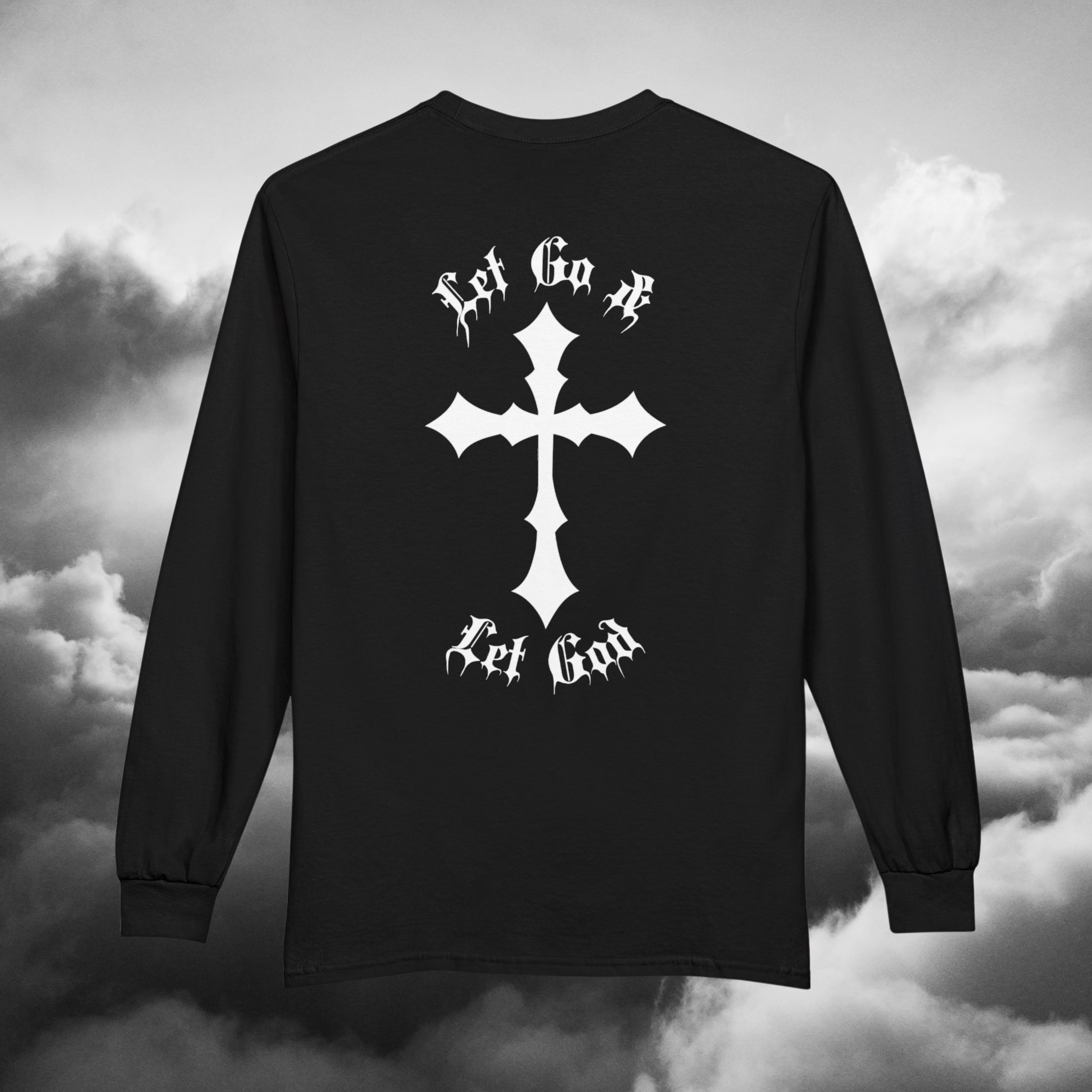 Let Go & Let God Long Sleeve Tee product thumbnail image Let Go & Let God Long Sleeve Tee product thumbnail image