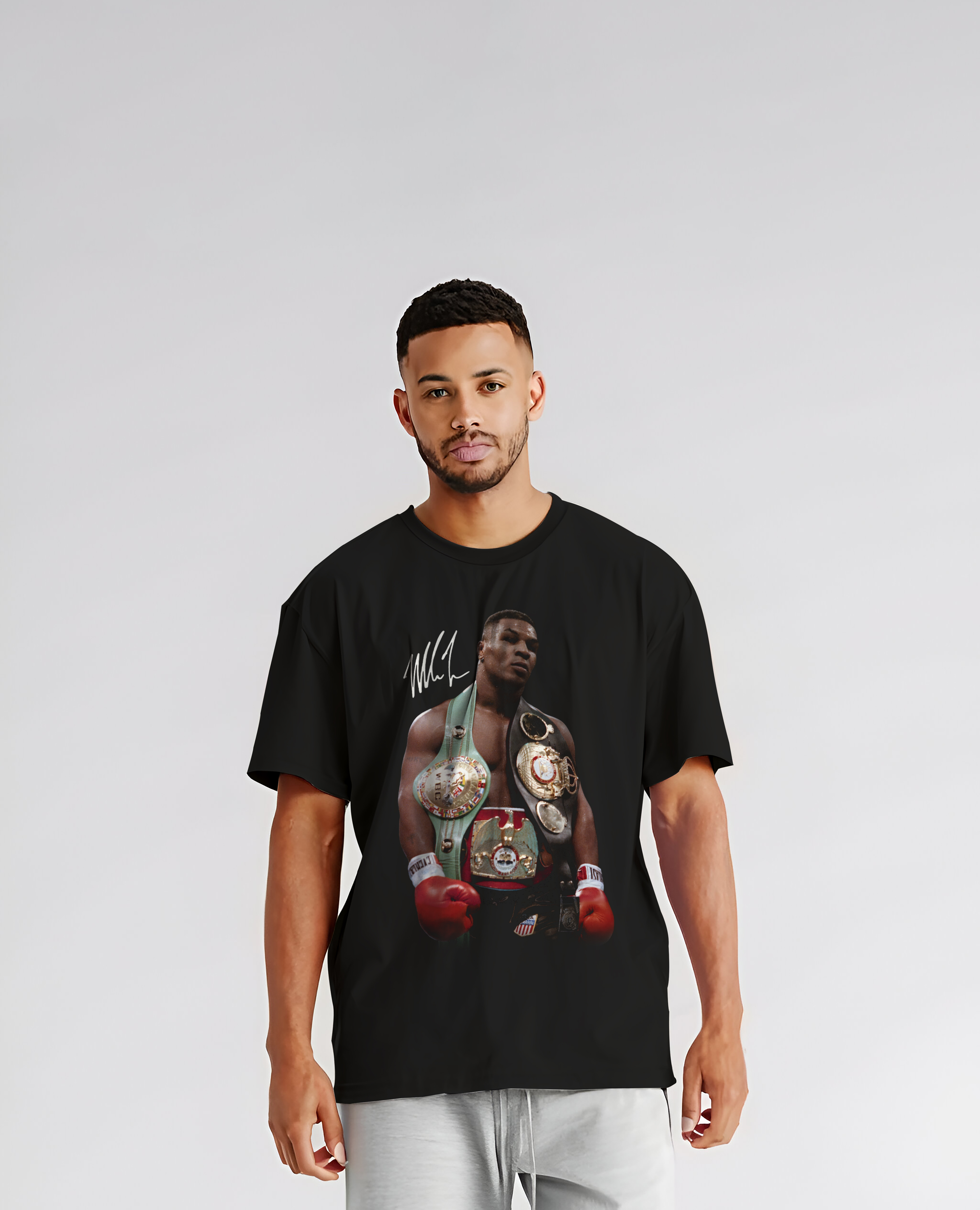 The Champ is Here Tyson Graphic Tee | Champion T-Shirt product thumbnail image The Champ is Here Tyson Graphic Tee | Champion T-Shirt product thumbnail image