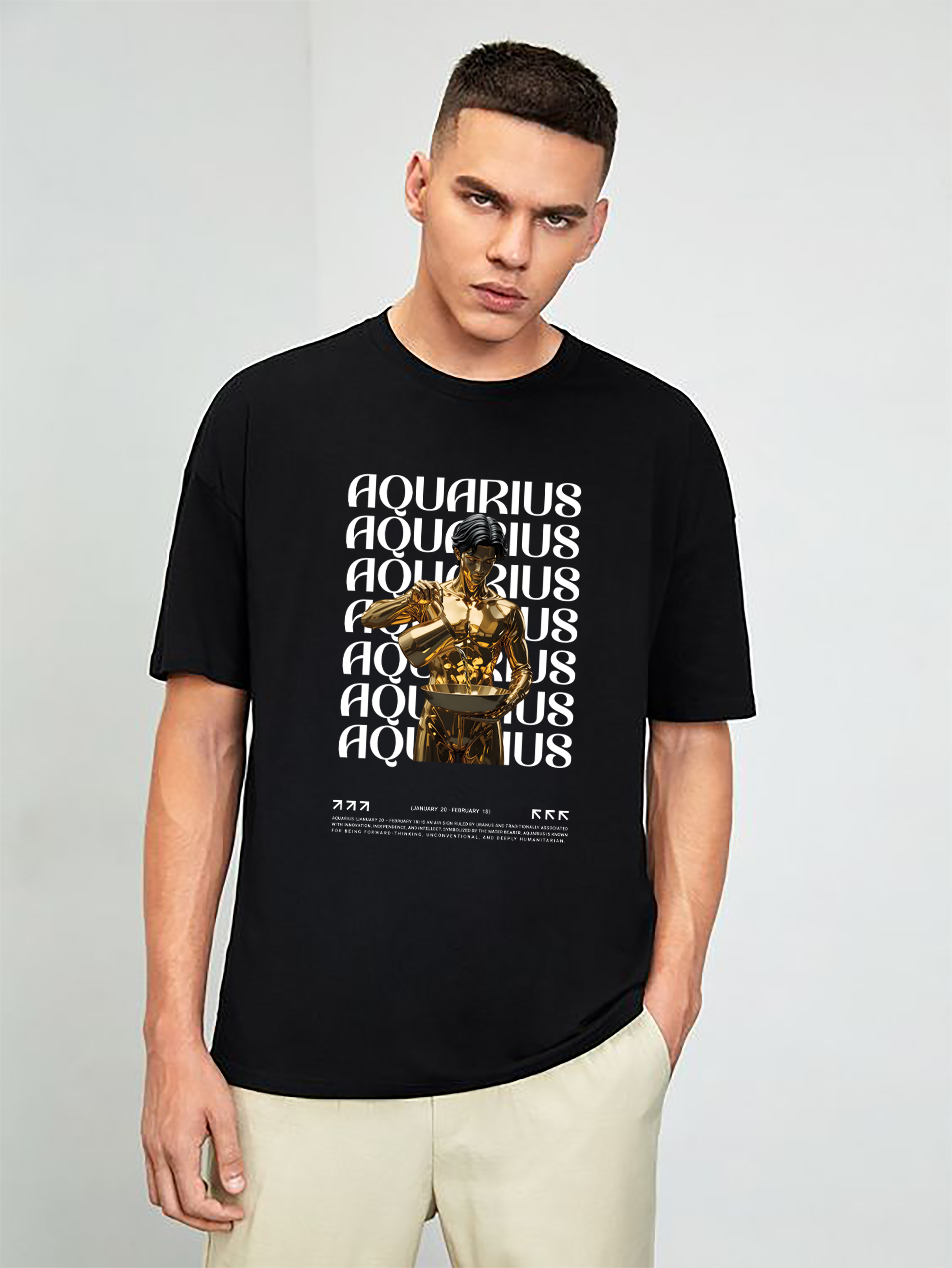 Zodiac Sign T Shirt, Astrology Tee, Horoscope Shirt, Star Sign Top, Celestial Clothing product thumbnail image