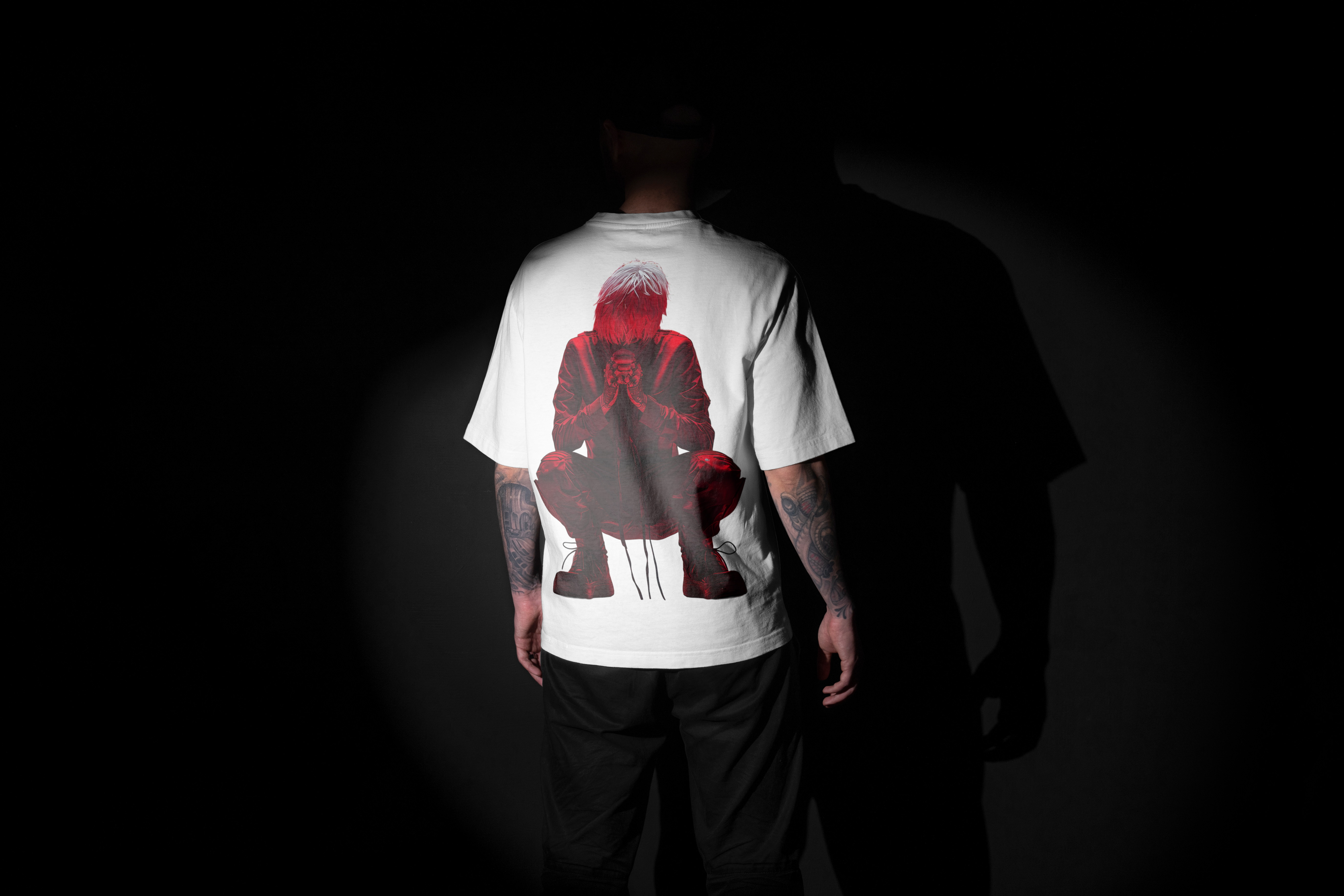 Tokyo Ghoul Anime Graphic T-Shirt - Unisex Garment-Dyed Tee for Anime Fans, Japanese Culture Enthusiasts, Cosplayers, Otakus - Holiday Gift product thumbnail image