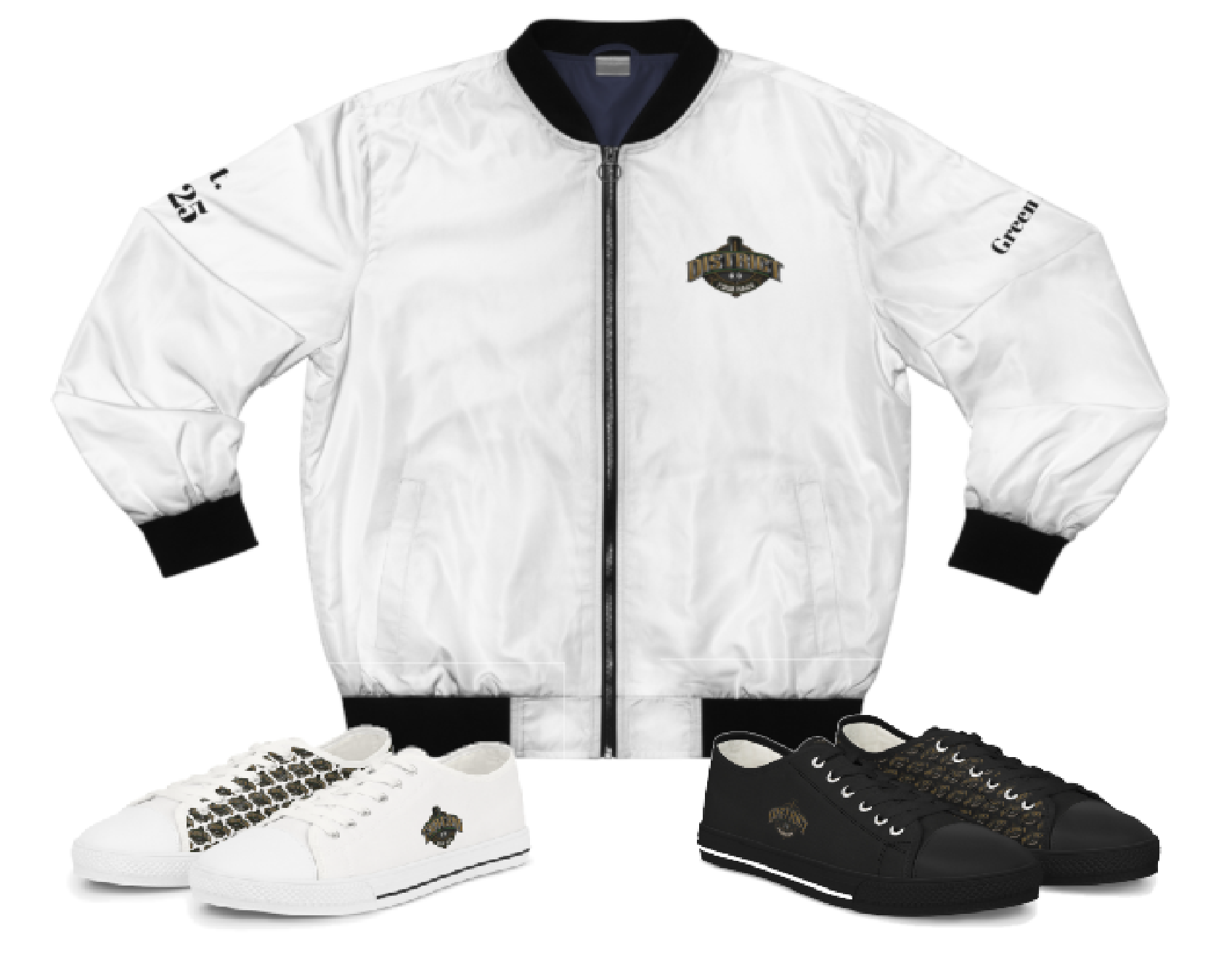 District Pour Haus Bomber Jacket - Brown product thumbnail image