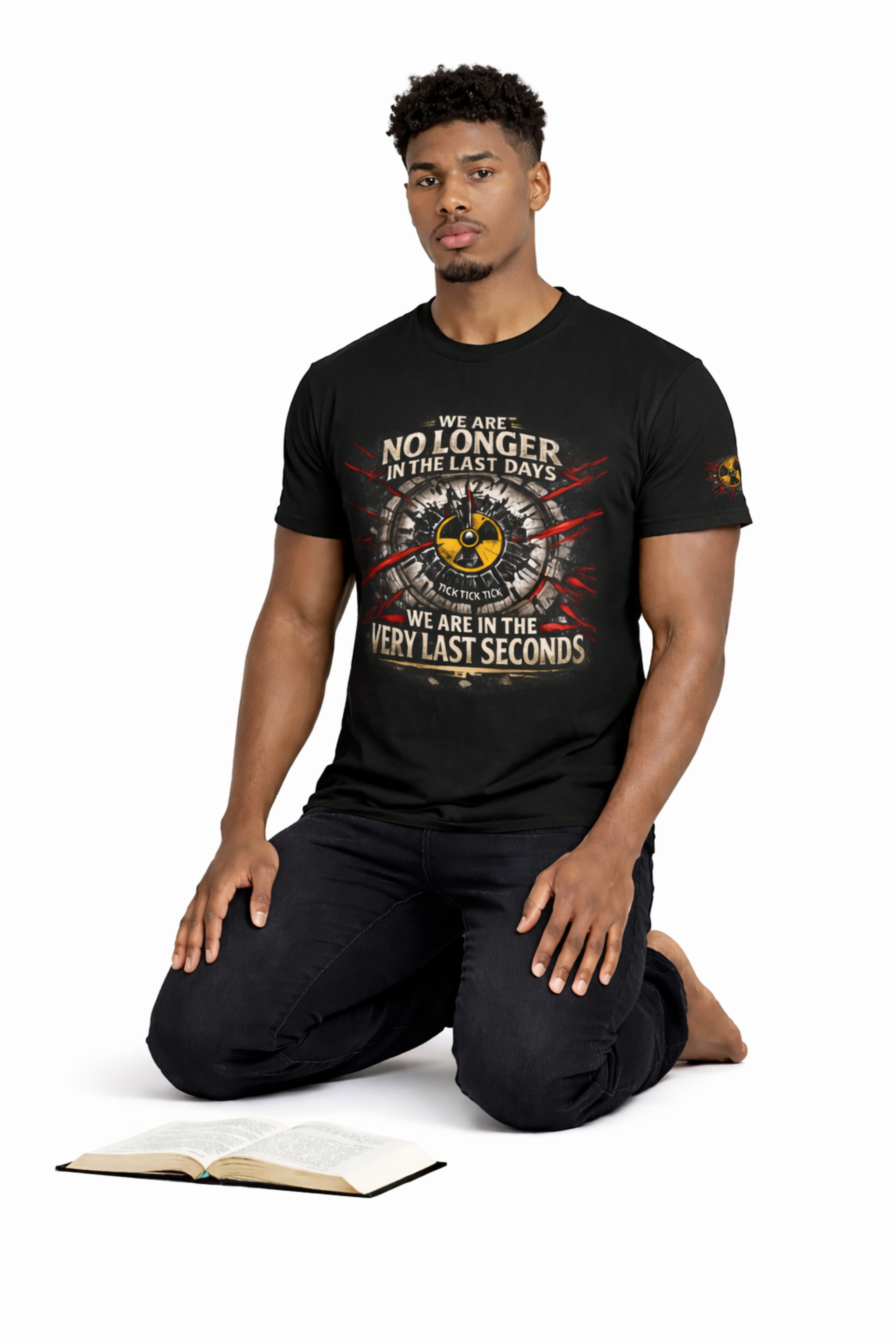 Apocalyptic Graphic Tee — “We Are No Longer in the Last Days, We Are in the Very Last Seconds”