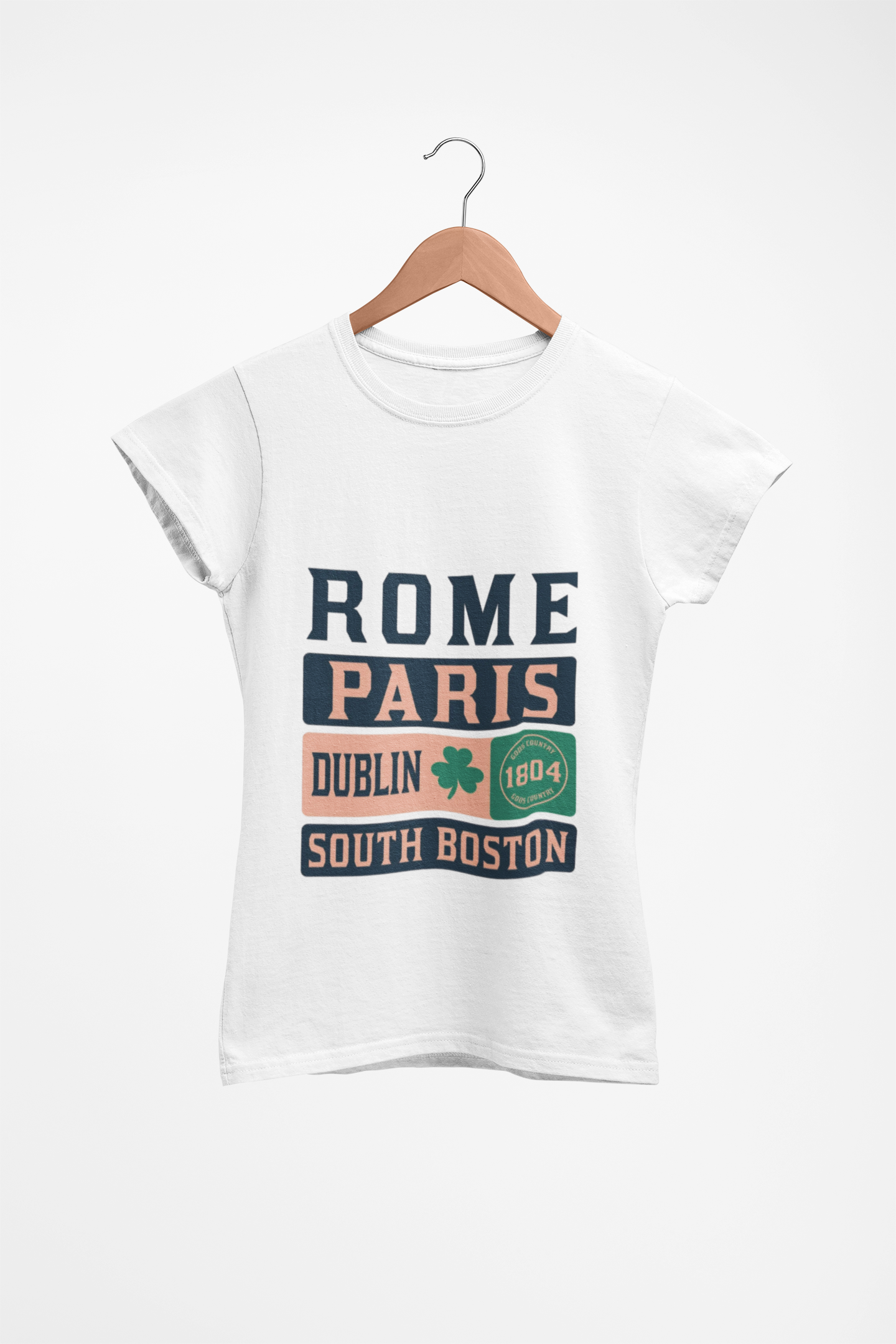 Southie 90s Re‑Inspired St. Patrick's Day Tee product thumbnail image Southie 90s Re‑Inspired St. Patrick's Day Tee product thumbnail image