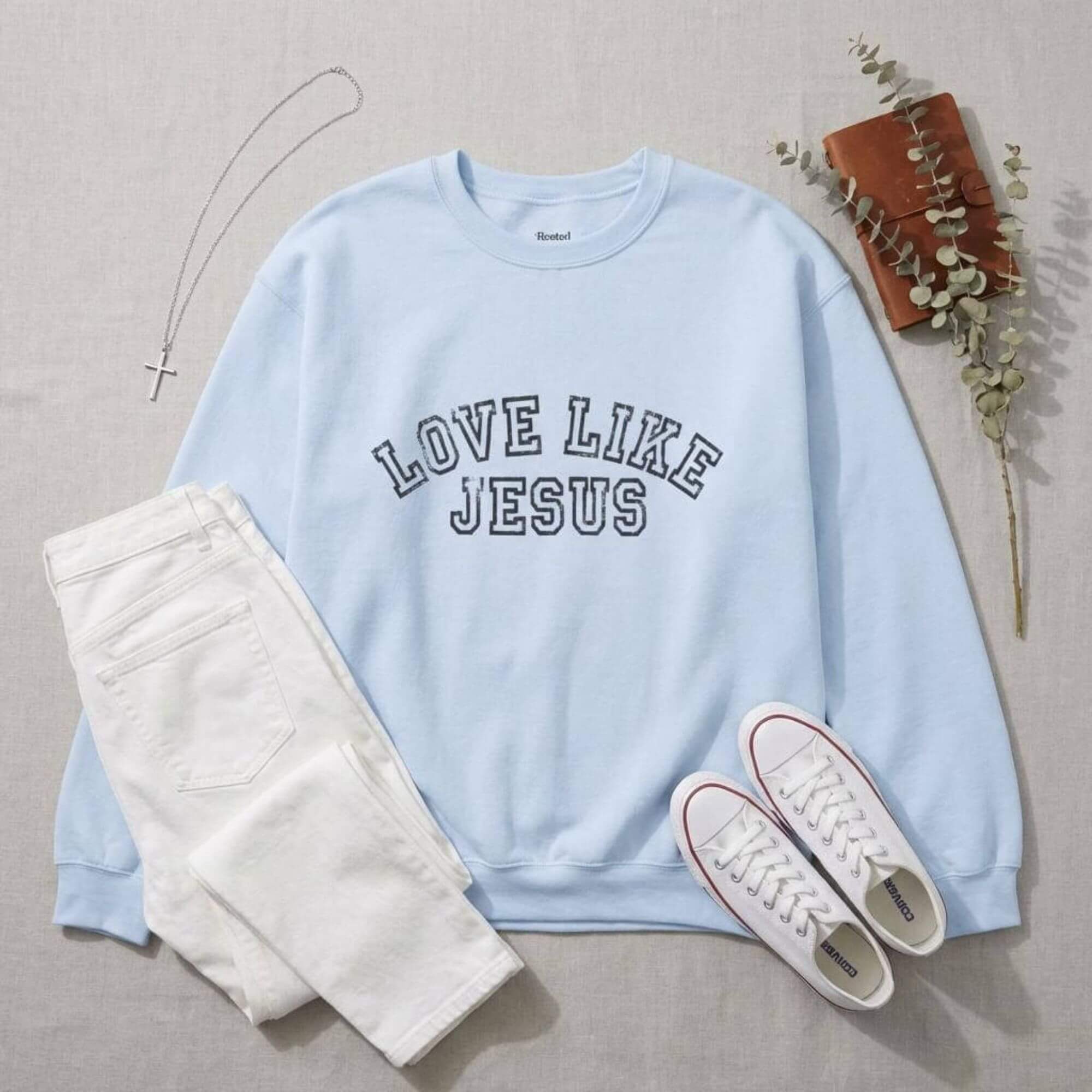 Love Like Jesus Sweatshirt product thumbnail image Love Like Jesus Sweatshirt product thumbnail image