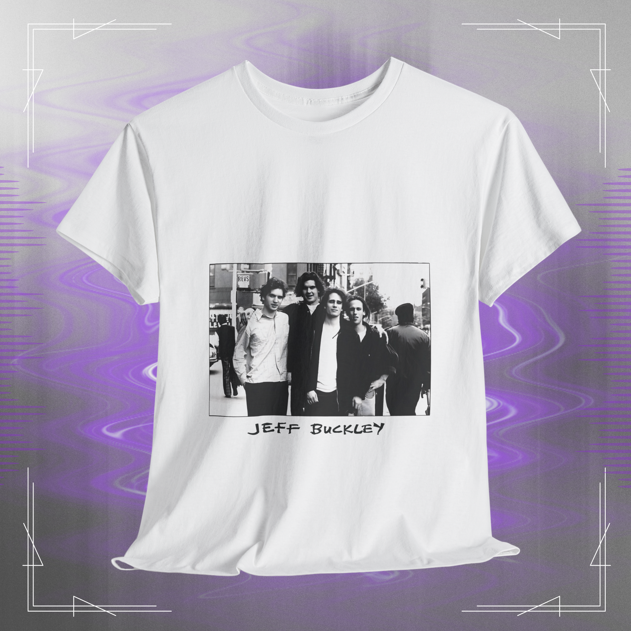 Jeff Buckley 90s Alternative Music Vintage Rock Band Unisex Cotton Tee product thumbnail image Jeff Buckley 90s Alternative Music Vintage Rock Band Unisex Cotton Tee product thumbnail image