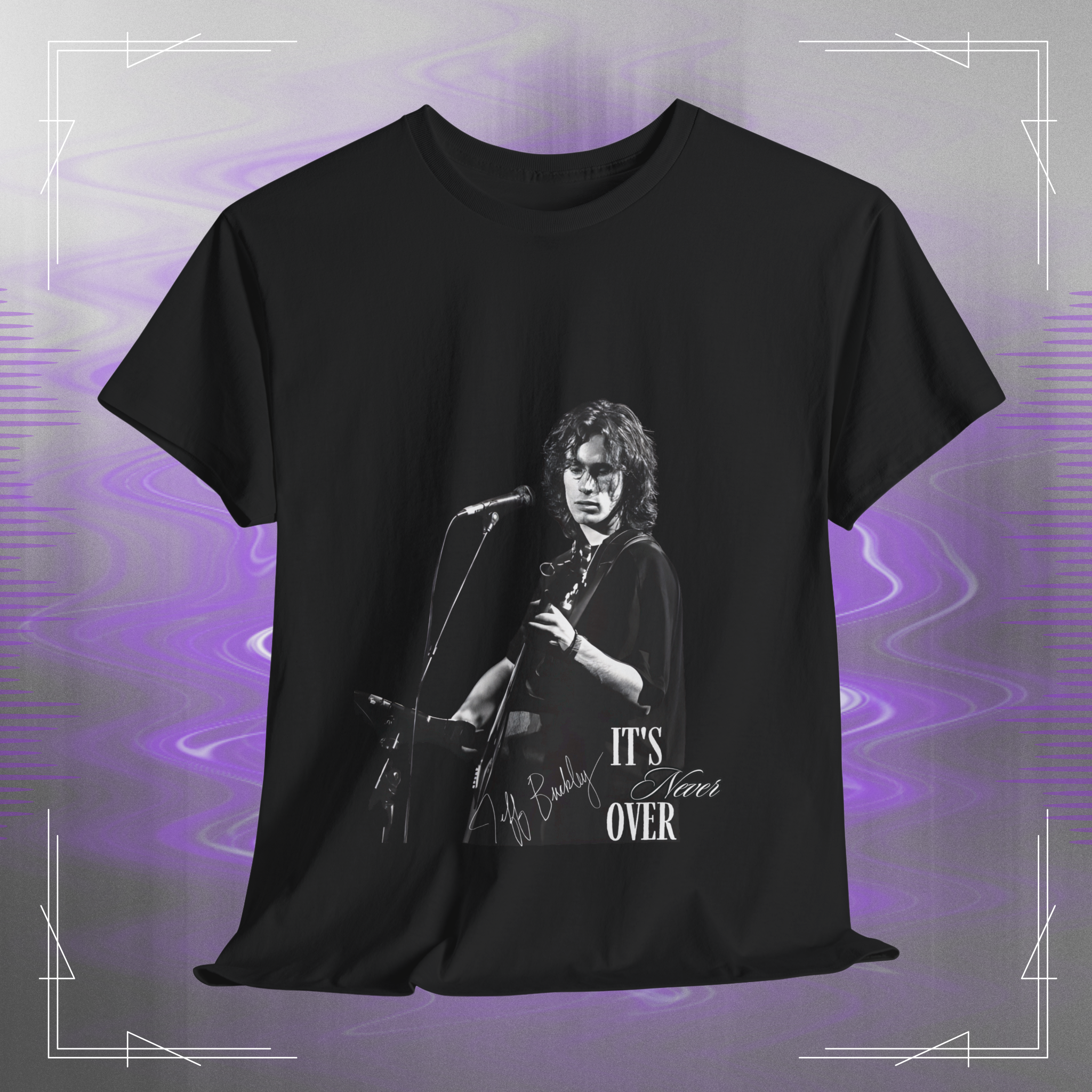 Jeff Buckley Lover Vintage Rock Music Unisex Cotton Tee product thumbnail image Jeff Buckley Lover Vintage Rock Music Unisex Cotton Tee product thumbnail image