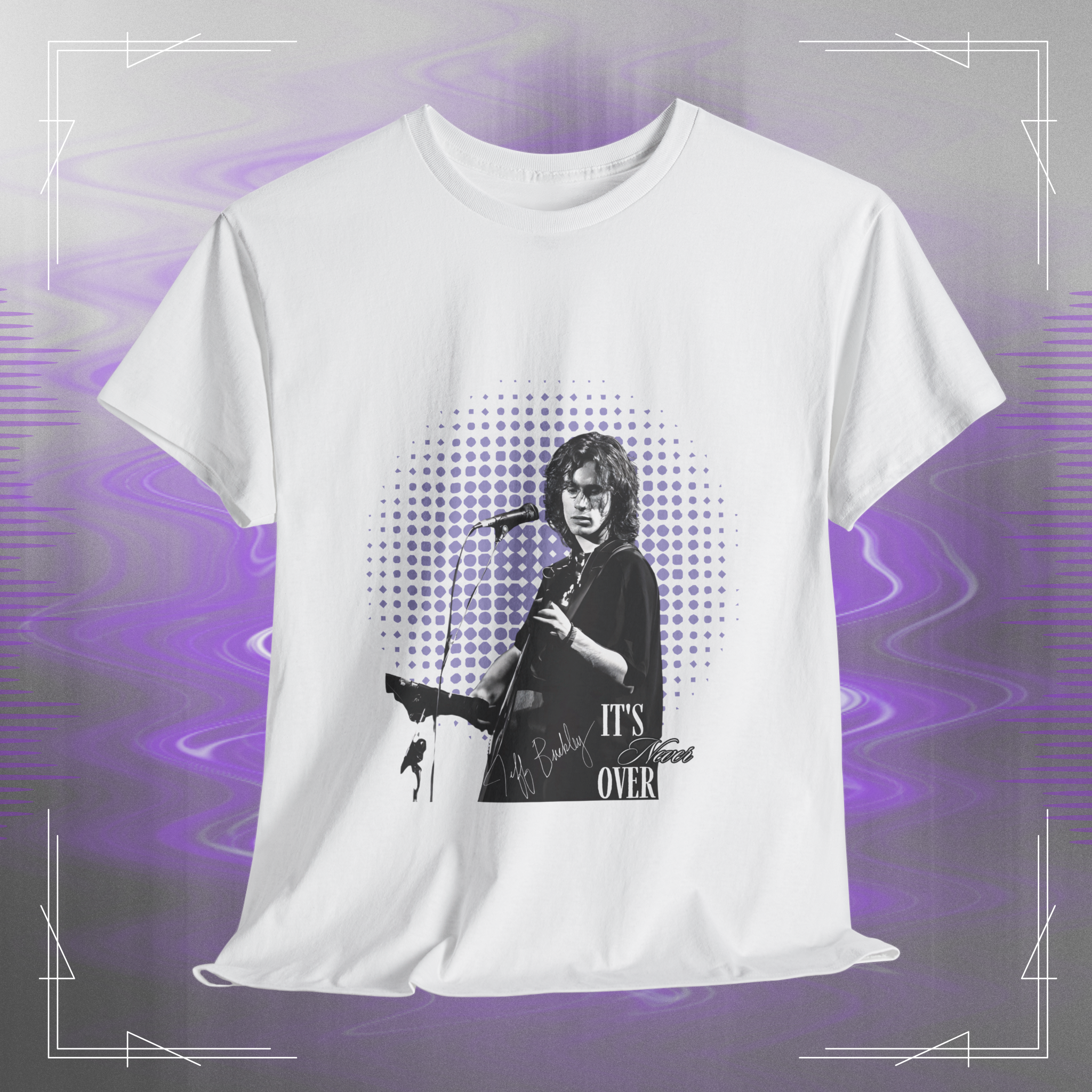 Jeff Buckley Ageless Vintage Music Rock Band Unisex Cotton Tee product thumbnail image Jeff Buckley Ageless Vintage Music Rock Band Unisex Cotton Tee product thumbnail image