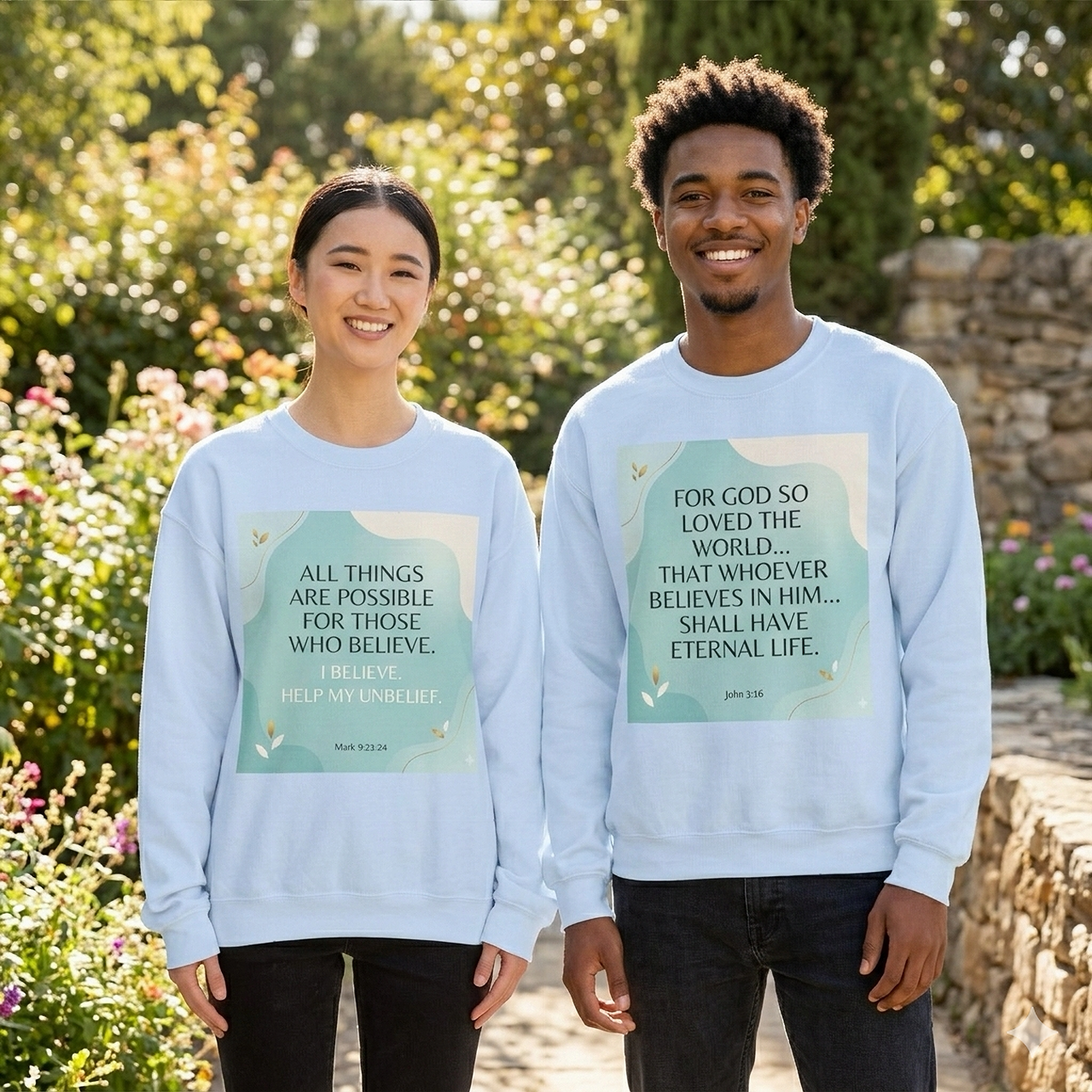All Things are Possible, Believe Help my Unbelief Pullover Sweatshirt