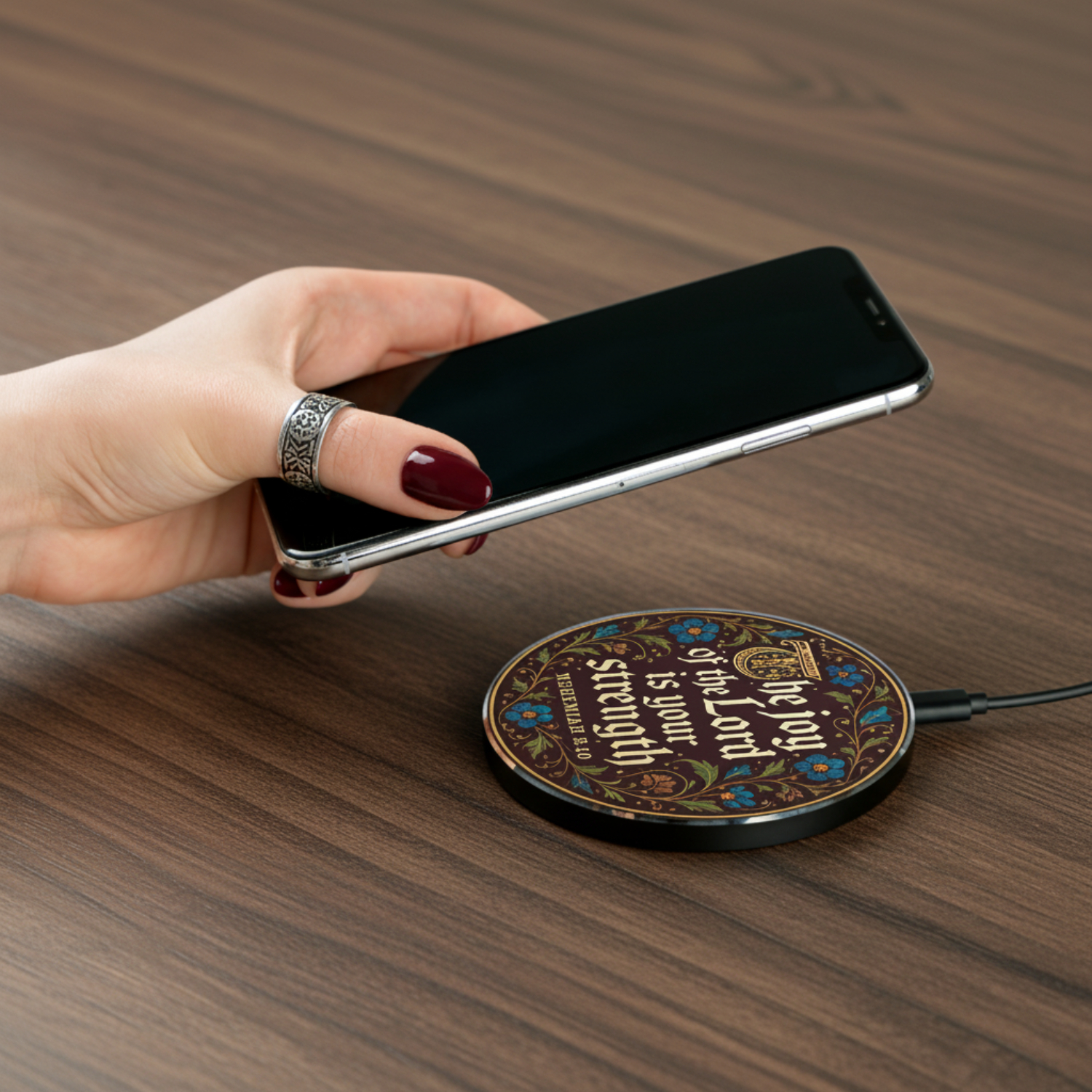 Bible Verse Wireless Charger product thumbnail image Bible Verse Wireless Charger product thumbnail image