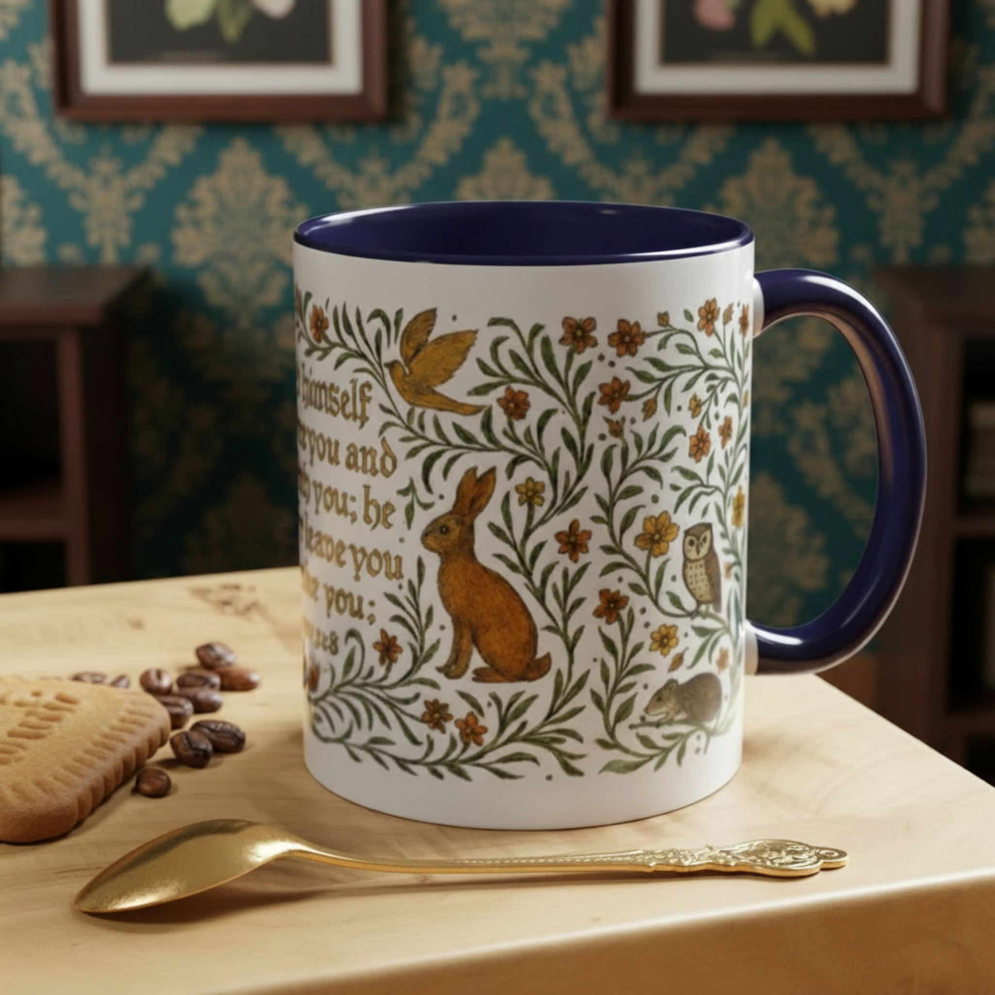 Bible Verse Woodland Accent Coffee Mug product thumbnail image