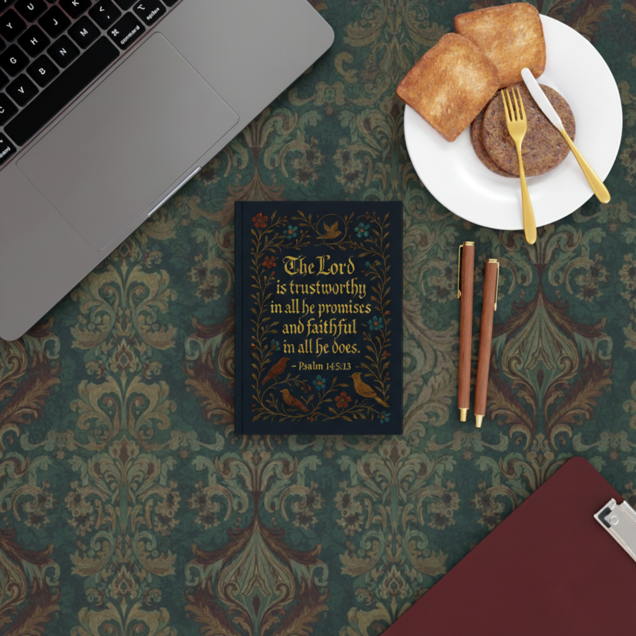 Psalm Scripture Birds Navy Hardback Journal product thumbnail image Psalm Scripture Birds Navy Hardback Journal product thumbnail image