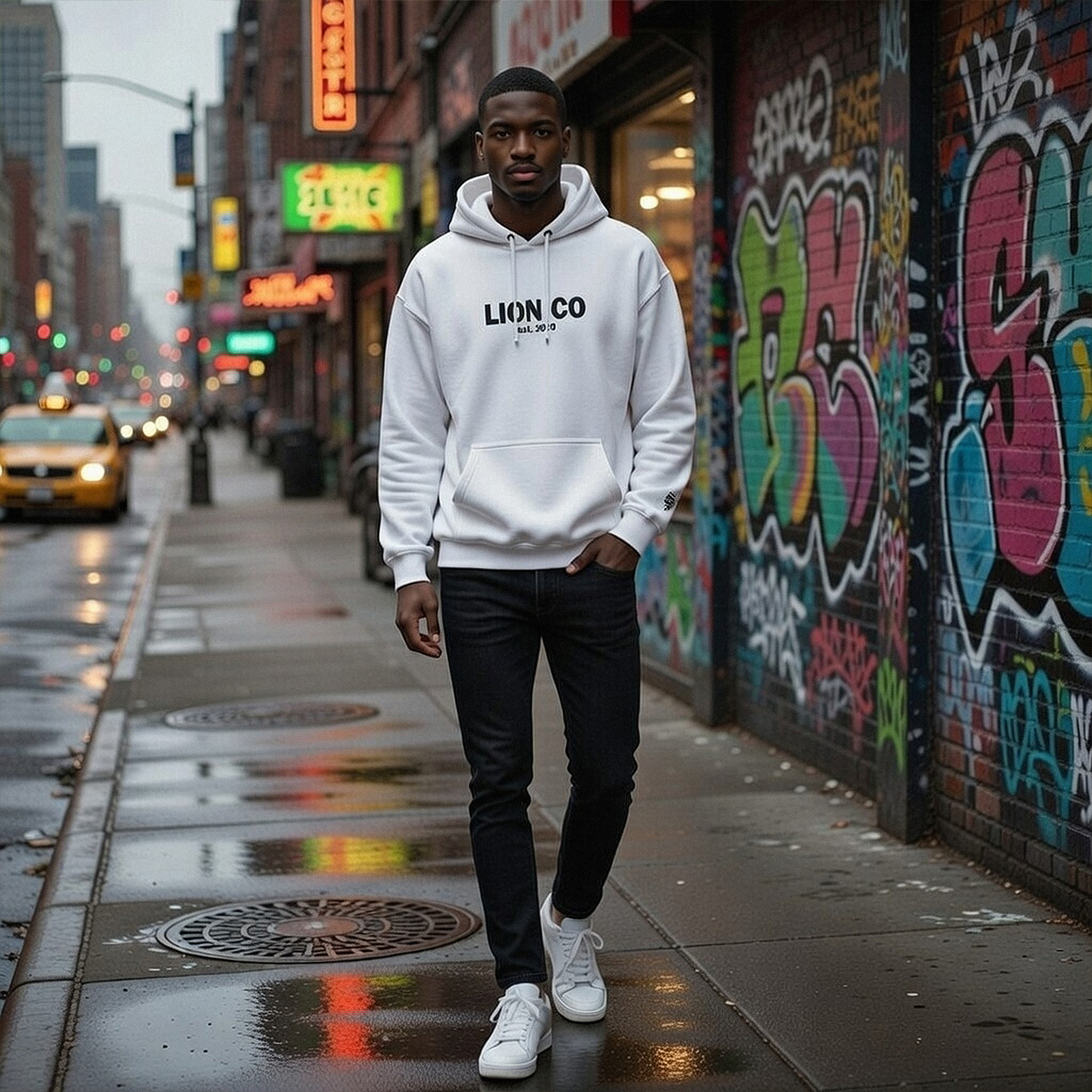 Lion Co Hoodie — Minimal Logo Sweatshirt (est. 2020) product thumbnail image Lion Co Hoodie — Minimal Logo Sweatshirt (est. 2020) product thumbnail image