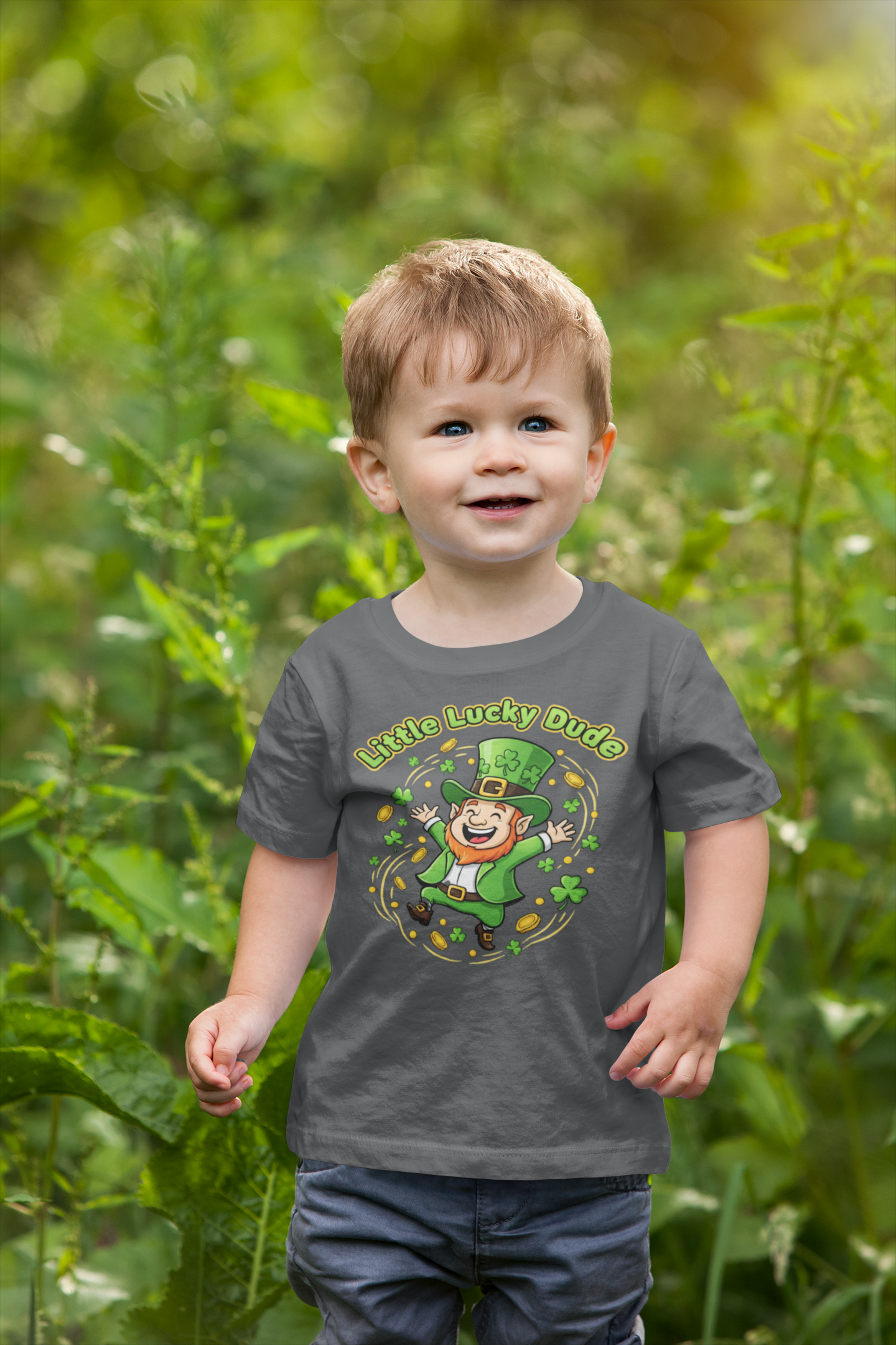 Lucky Little Dude Toddler Shirt – St Patrick’s Day Boy Tee – Cute Leprechaun Kids Shirt – Funny Shamrock March Outfit product thumbnail image Lucky Little Dude Toddler Shirt – St Patrick’s Day Boy Tee – Cute Leprechaun Kids Shirt – Funny Shamrock March Outfit product thumbnail image