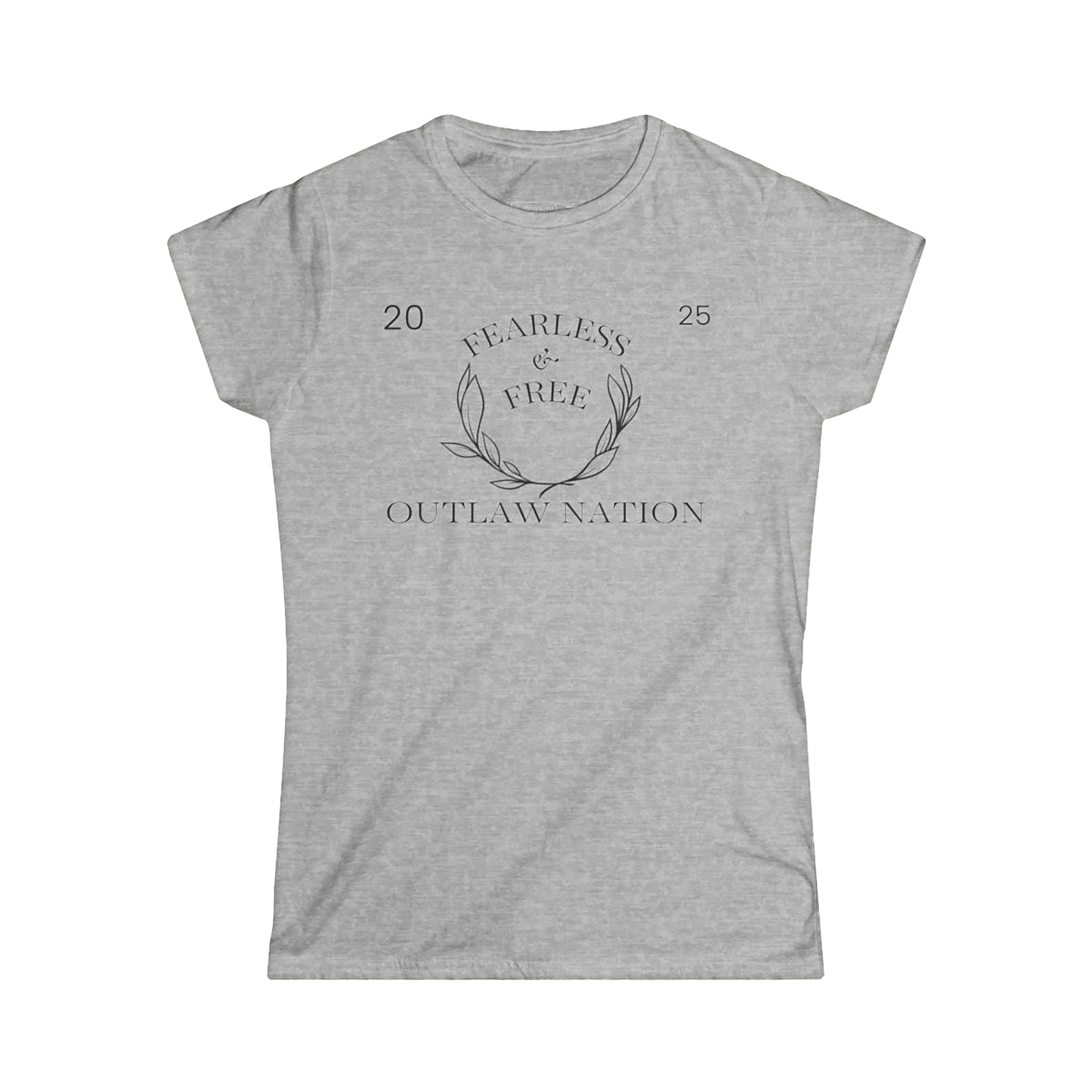 Fearless &amp; Free Women's — Inspirational Christian Faith Shirt (2026) product thumbnail image