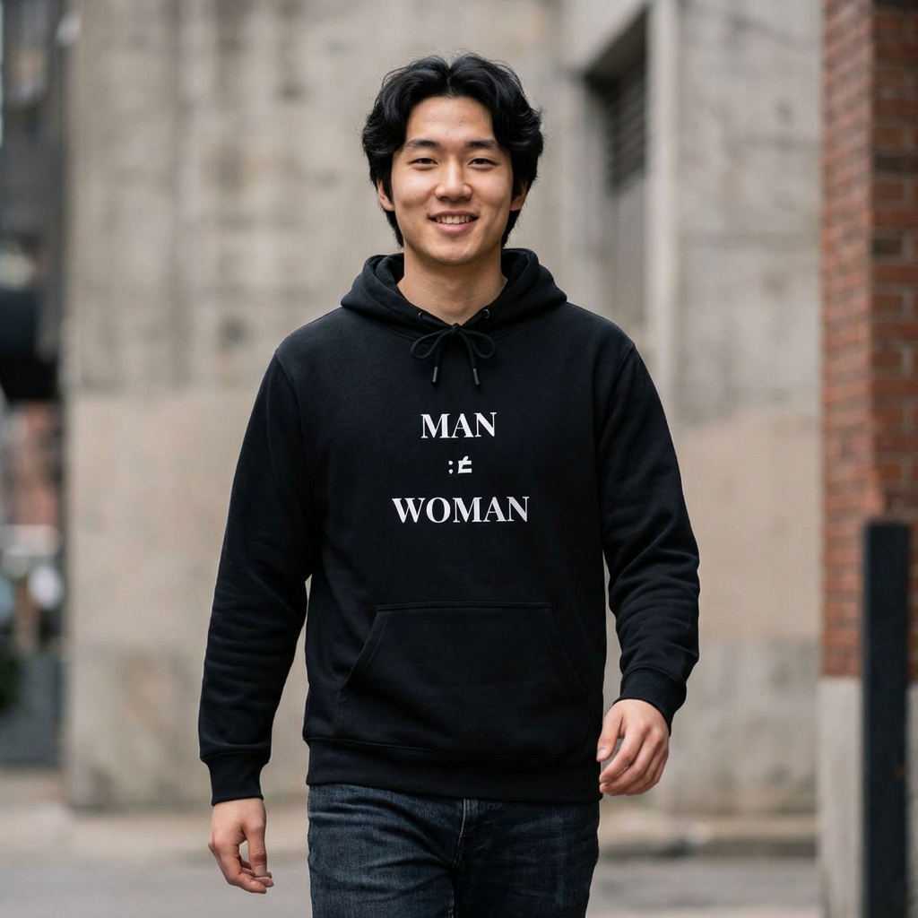 Man ≠ Woman Hoodie I Polarity Matters product thumbnail image Man ≠ Woman Hoodie I Polarity Matters product thumbnail image