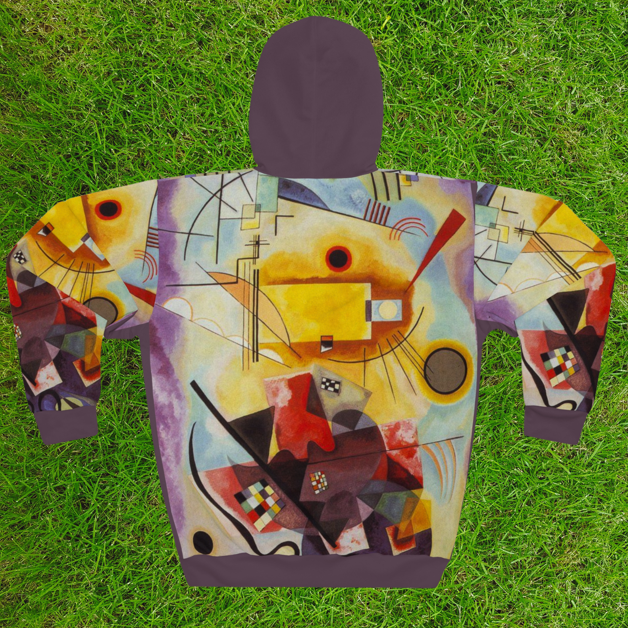 Abstract Wassily Kandinsky Style All-Over Print Hoodie — Geometric Colorblock Art Pullover product thumbnail image Abstract Wassily Kandinsky Style All-Over Print Hoodie — Geometric Colorblock Art Pullover product thumbnail image