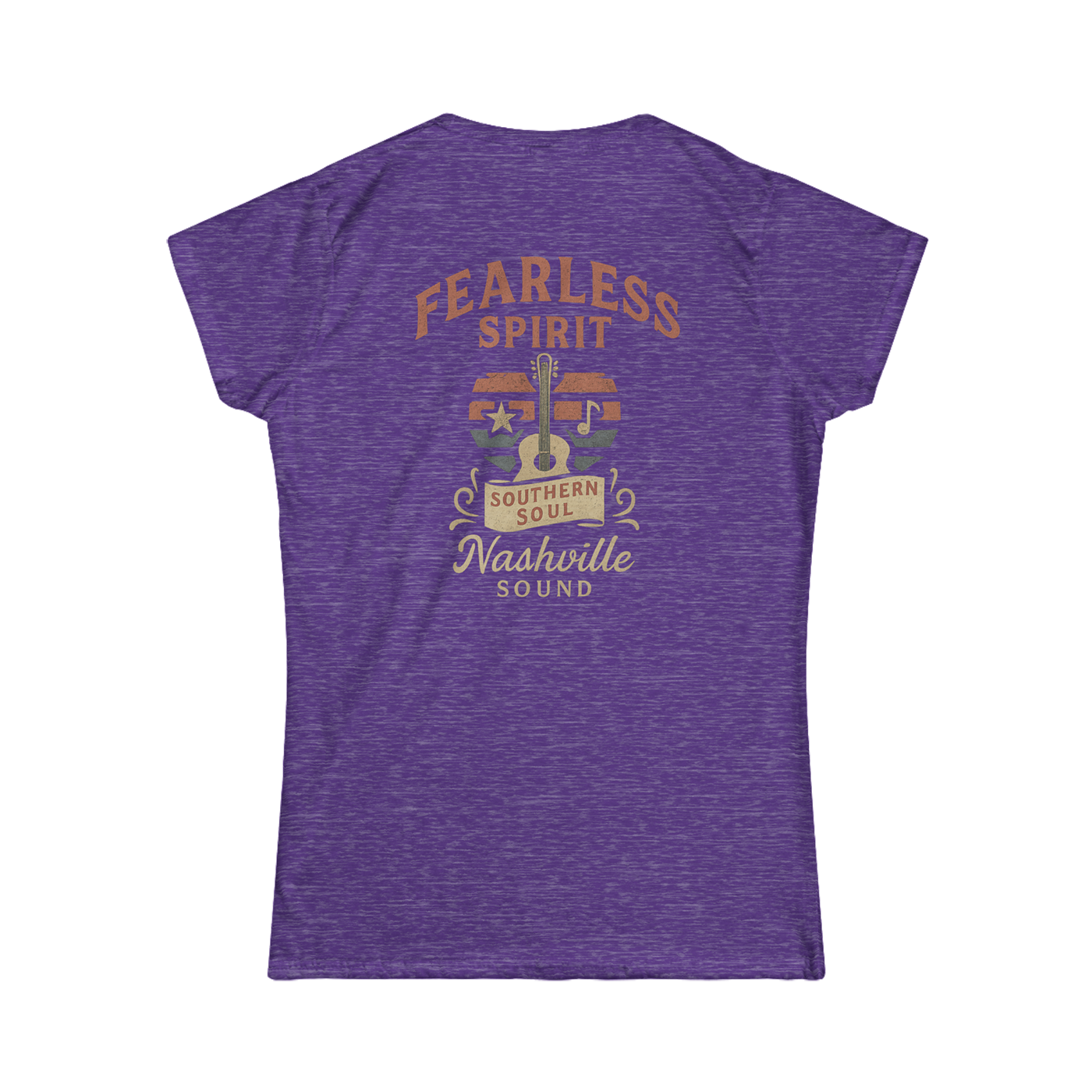Fearless Spirit Nashville Guitar Tee — Southern Soul Women’s Shirt product thumbnail image