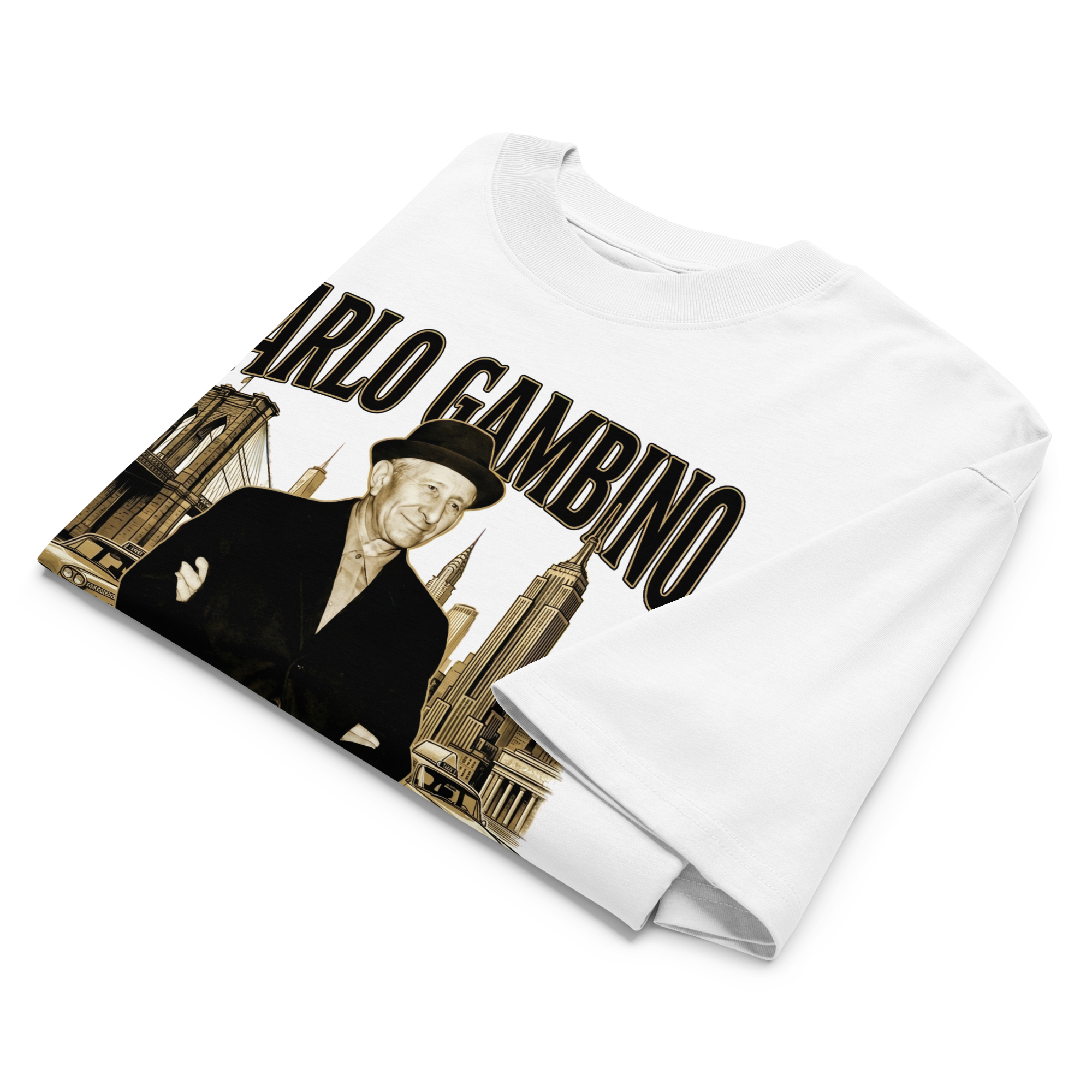 Carlo Gambino T-Shirt "Respect is Everything" (New York) product thumbnail image Carlo Gambino T-Shirt "Respect is Everything" (New York) product thumbnail image