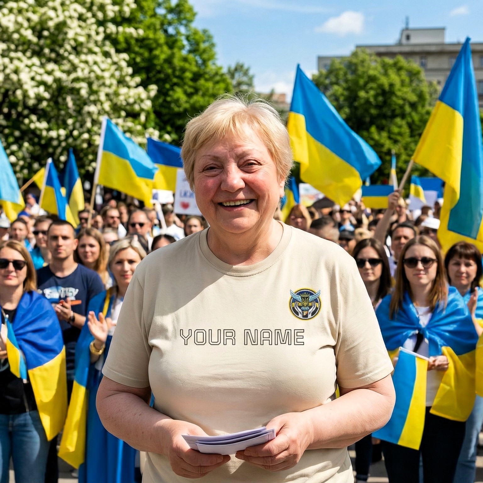 VOLYA logo with your name t-shirts