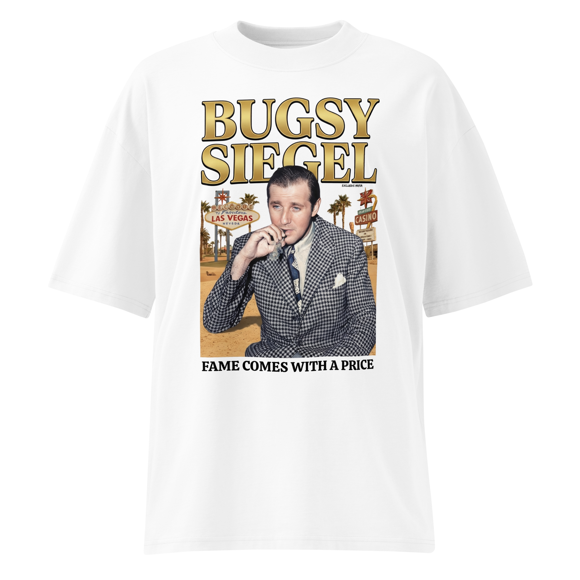 Bugsy Siegel T-Shirt "Fame Comes with a Price" product thumbnail image