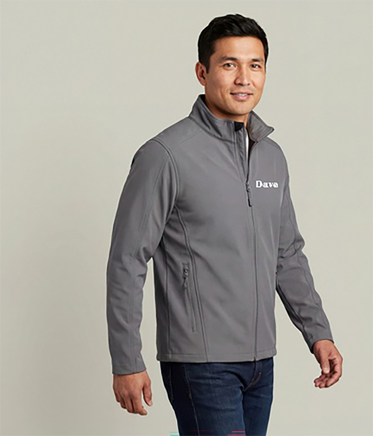 Men's Soft Shell Jacket - Personalize product thumbnail image Men's Soft Shell Jacket - Personalize product thumbnail image