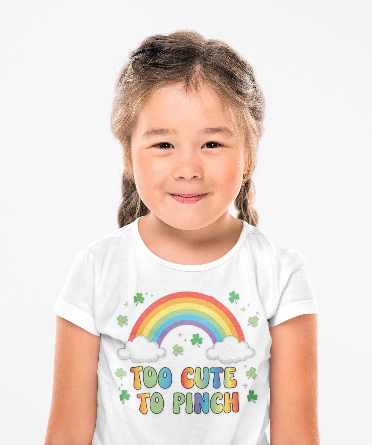 Too Cute To Pinch Toddler Shirt – St Patricks Day Rainbow Tee – Funny Shamrock Shirt for Kids – Lucky Baby Gift product thumbnail image Too Cute To Pinch Toddler Shirt – St Patricks Day Rainbow Tee – Funny Shamrock Shirt for Kids – Lucky Baby Gift product thumbnail image