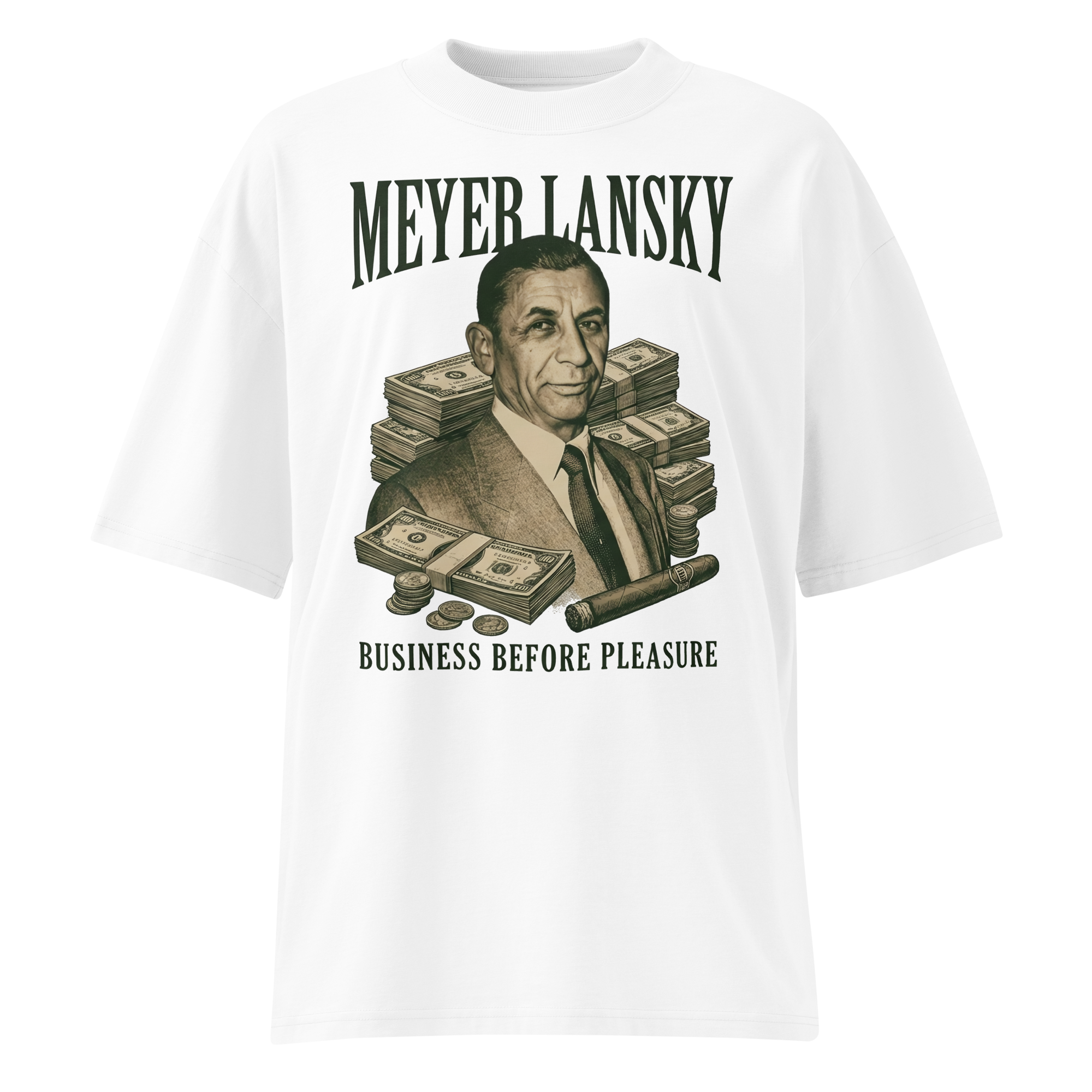 Meyer Lansky T-Shirt "Business Before Pleasure" product thumbnail image