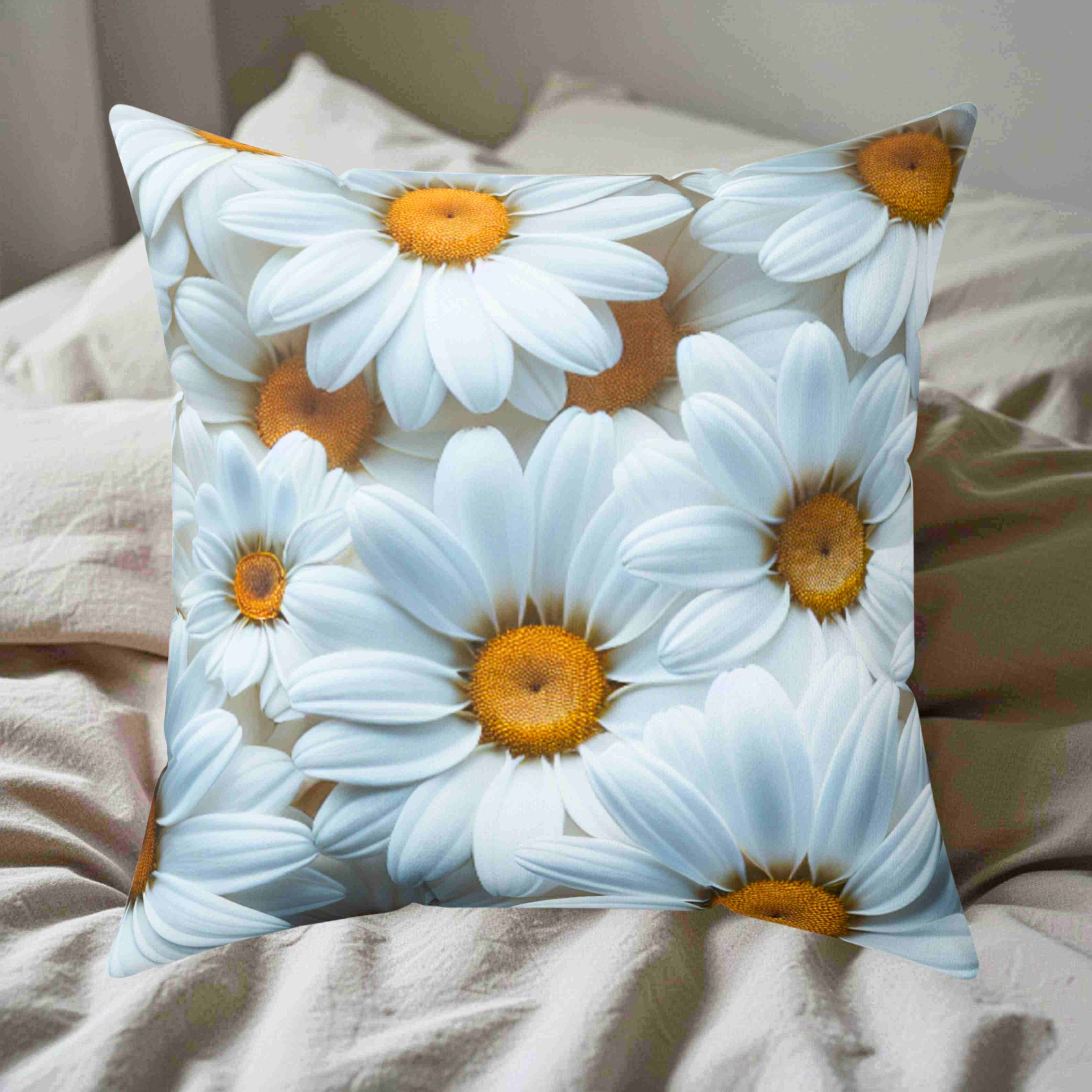 Daisy Pillow | Daisies Pillow Covers | Couch Cushion Washable Pillow Case | Spring Decor product thumbnail image Daisy Pillow | Daisies Pillow Covers | Couch Cushion Washable Pillow Case | Spring Decor product thumbnail image