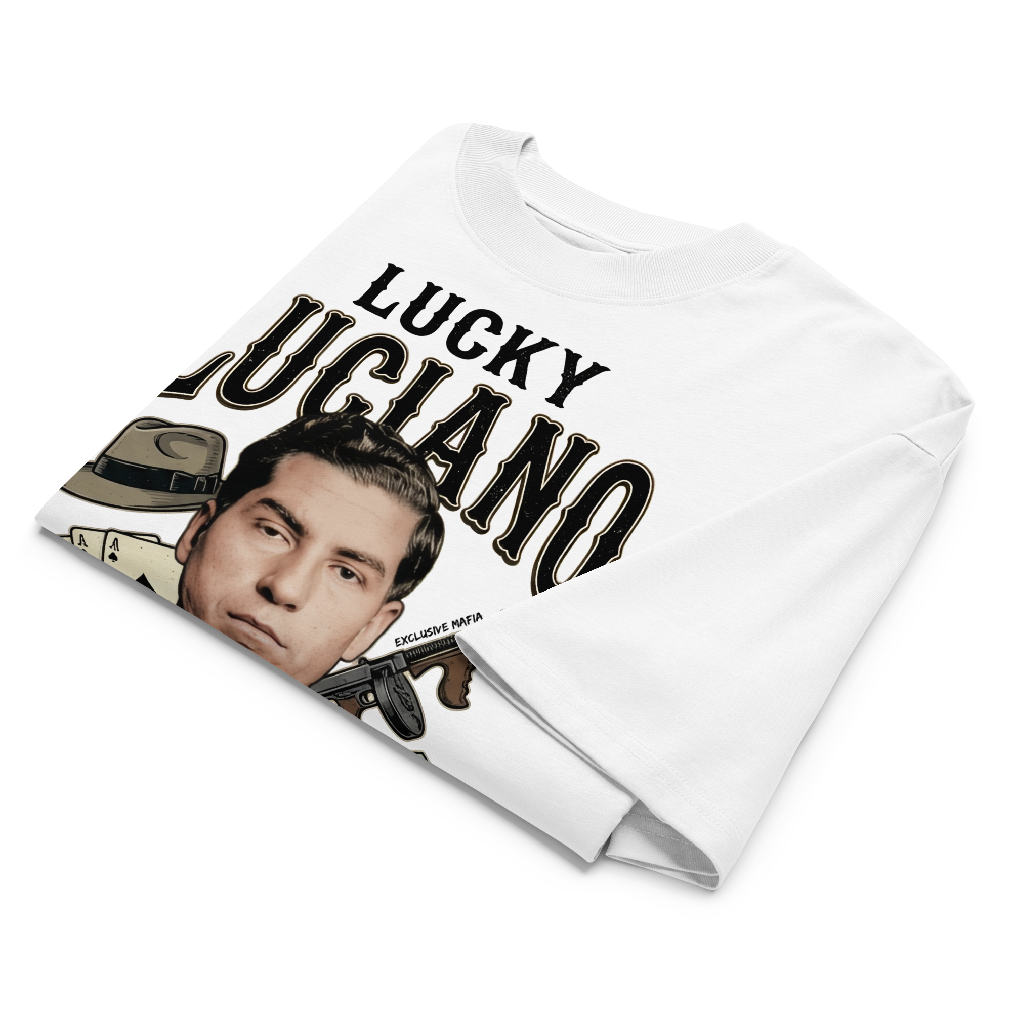 Lucky Luciano T-Shirt "Men of Honor" product thumbnail image Lucky Luciano T-Shirt "Men of Honor" product thumbnail image