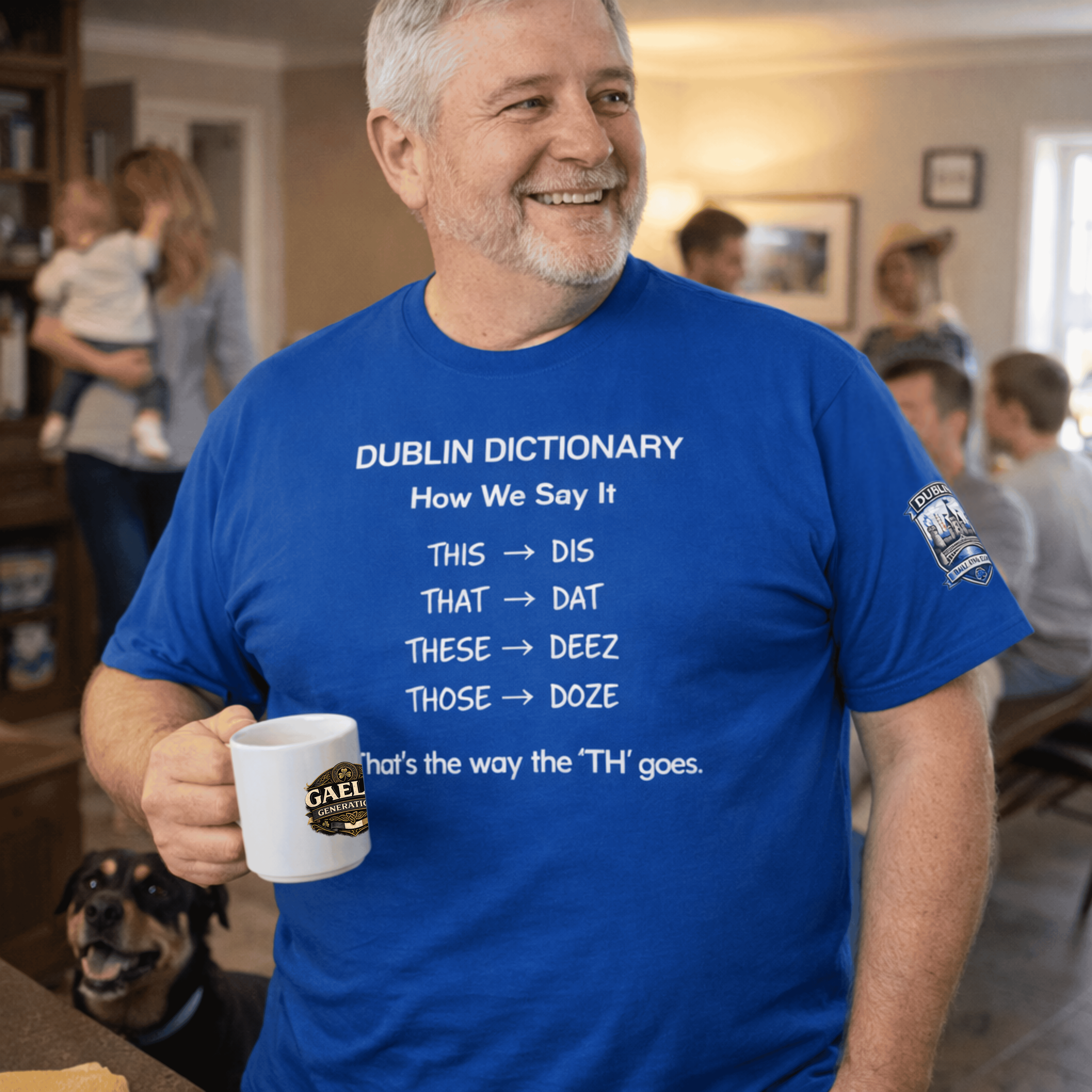 Dublin Dictionary Tee — “How We Say It” Irish Accent Graphic T‑Shirt product thumbnail image