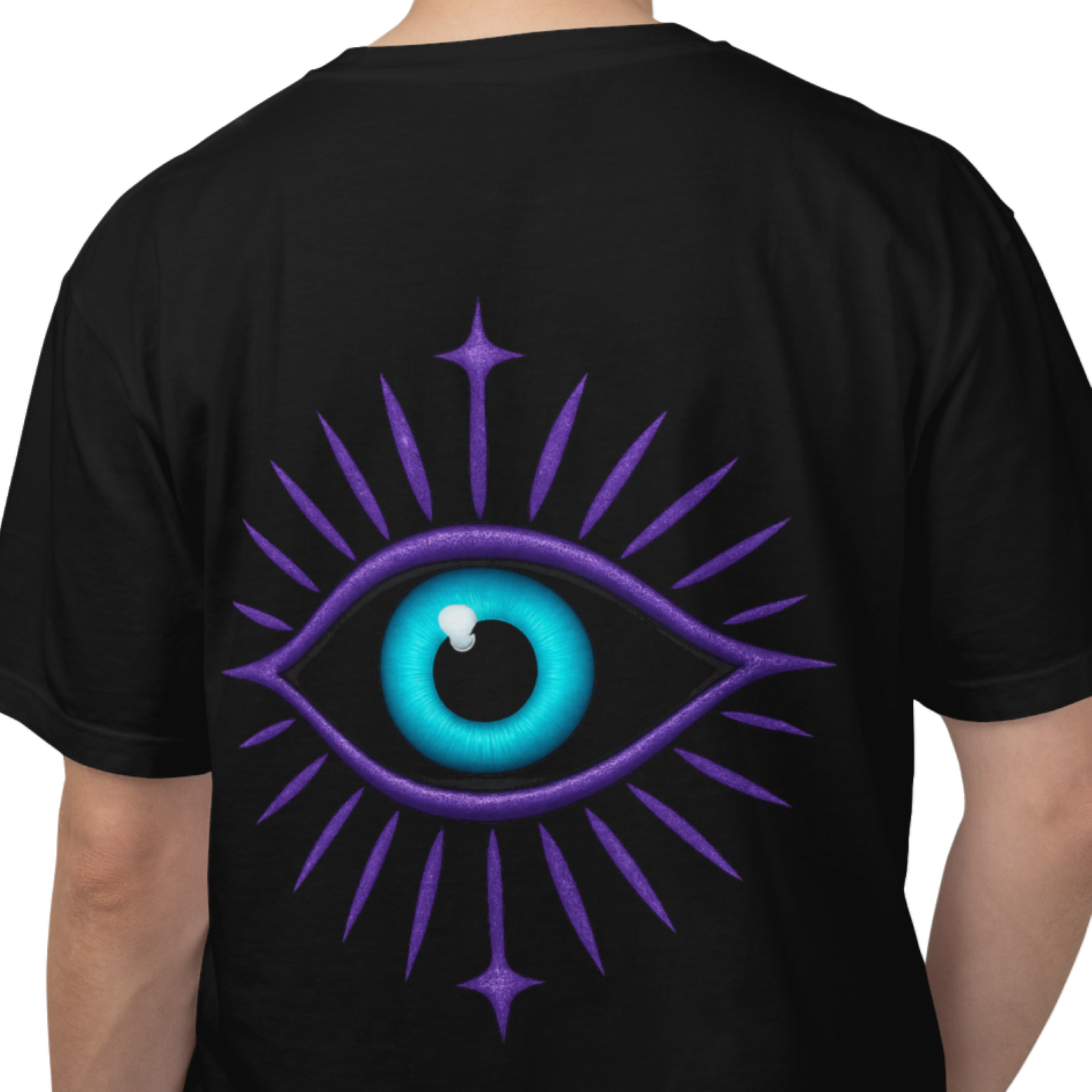 Mystic Eye T-Shirt — Refused That Sh!t | All-Seeing Eye Back | Protection + Calm Strength product thumbnail image