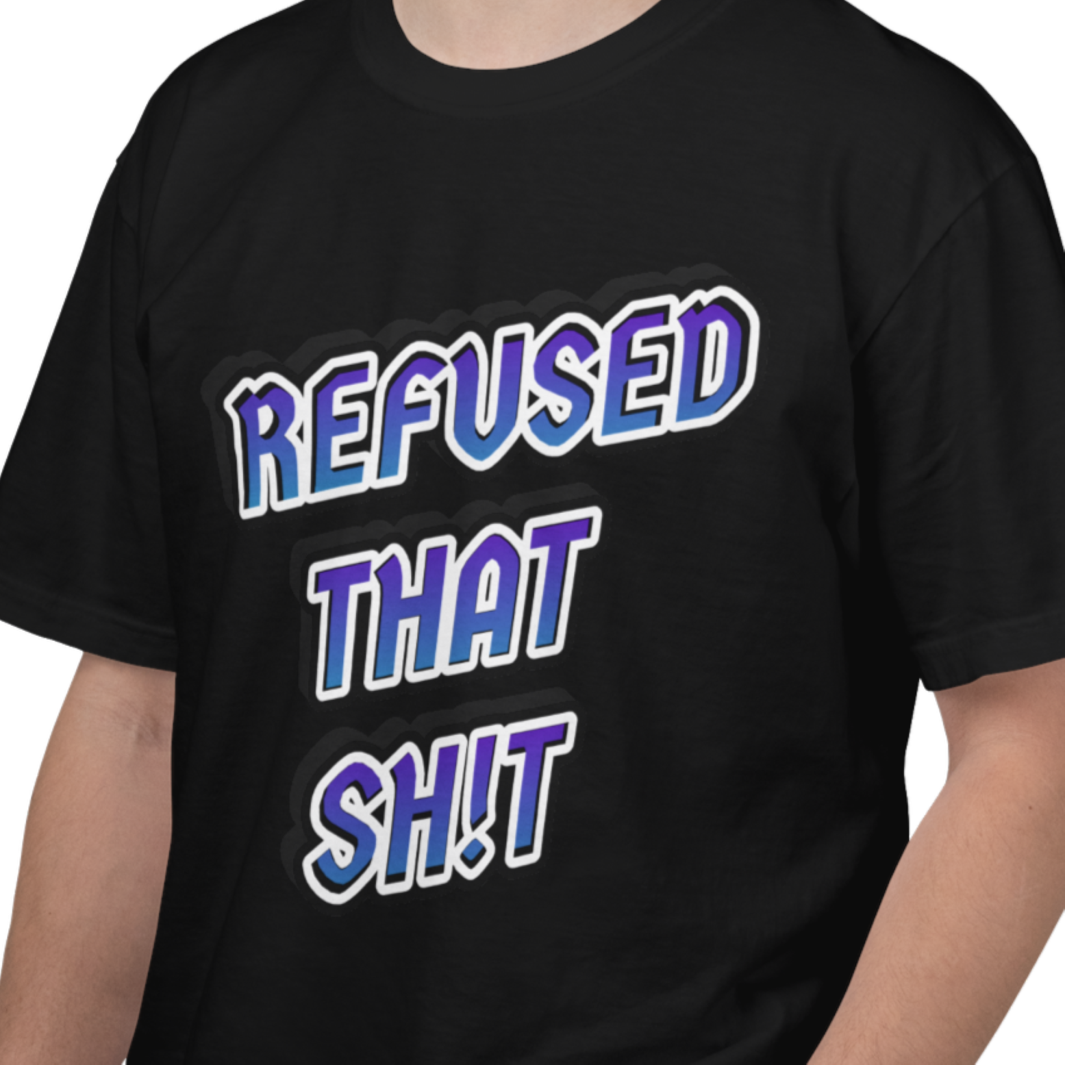 Mystic Eye T-Shirt — Refused That Sh!t | All-Seeing Eye Back | Protection + Calm Strength product thumbnail image