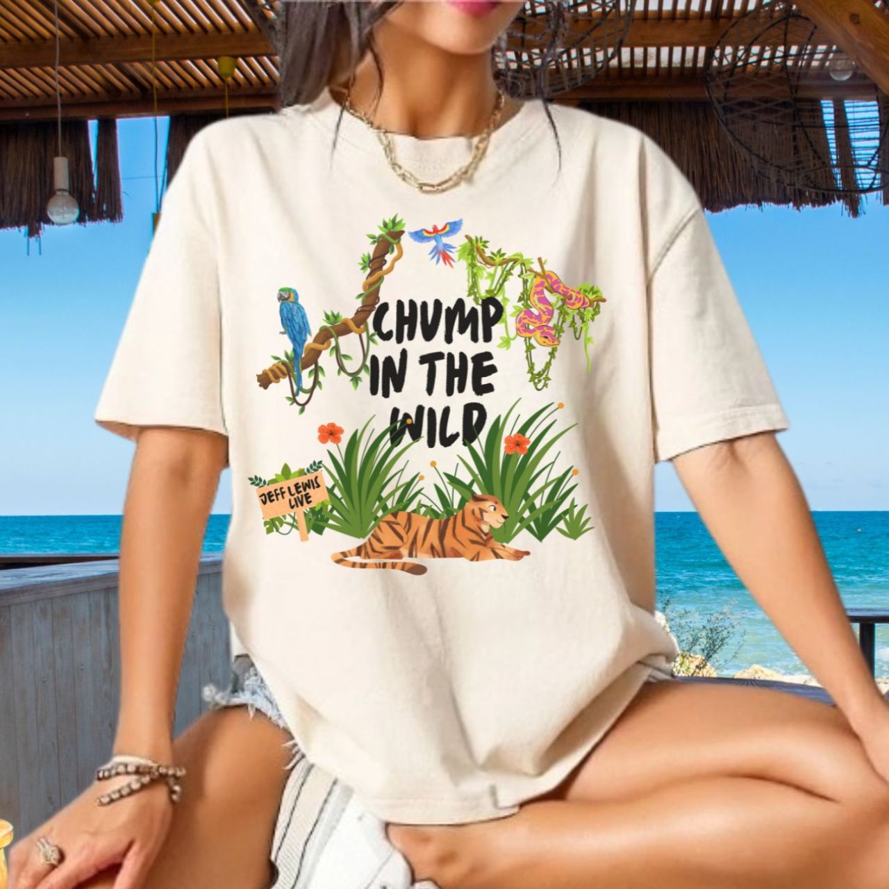 Chump In The Wild Comfor Colors tee product thumbnail image