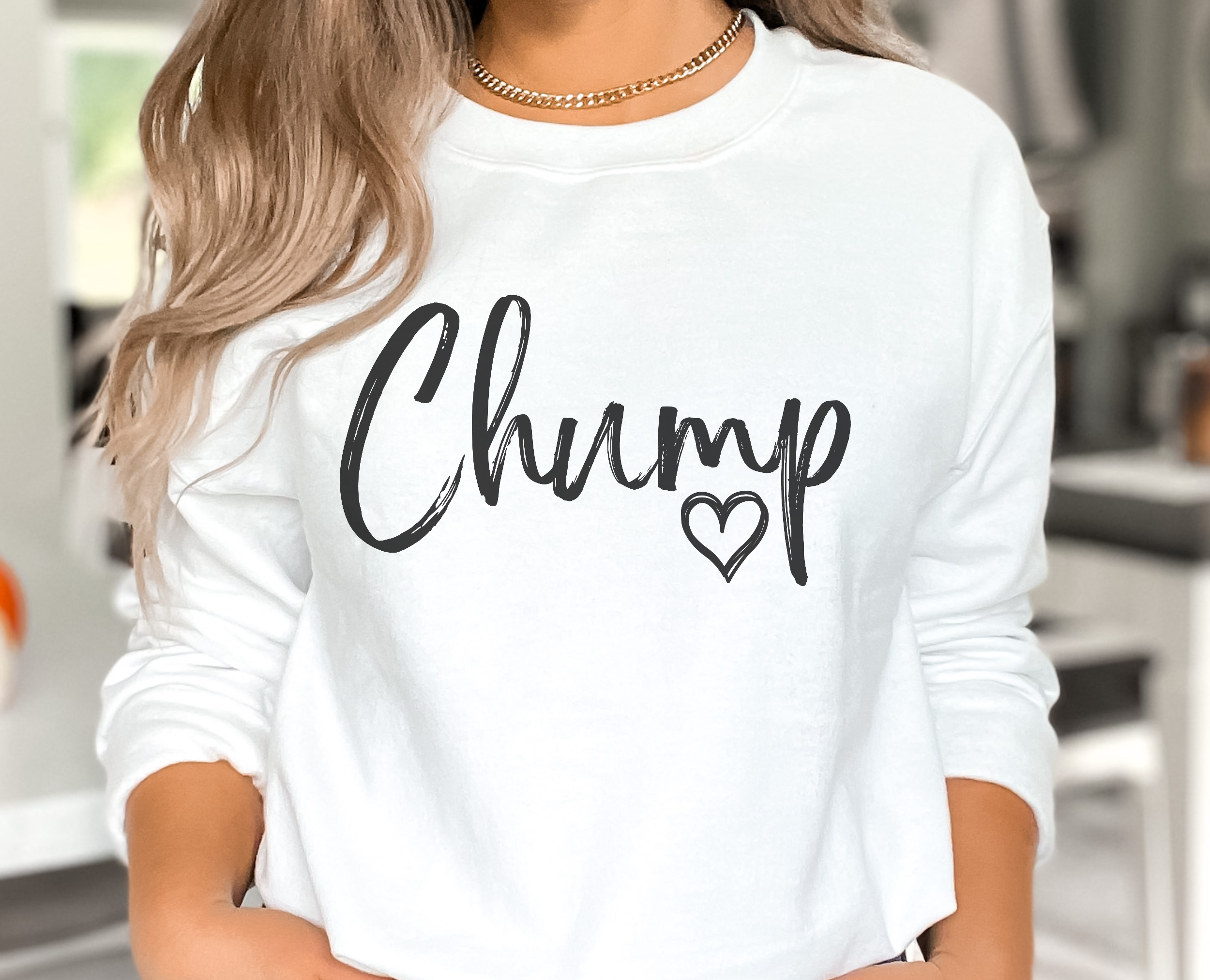 Black heart Chump cozy sweatshirt product thumbnail image Black heart Chump cozy sweatshirt product thumbnail image