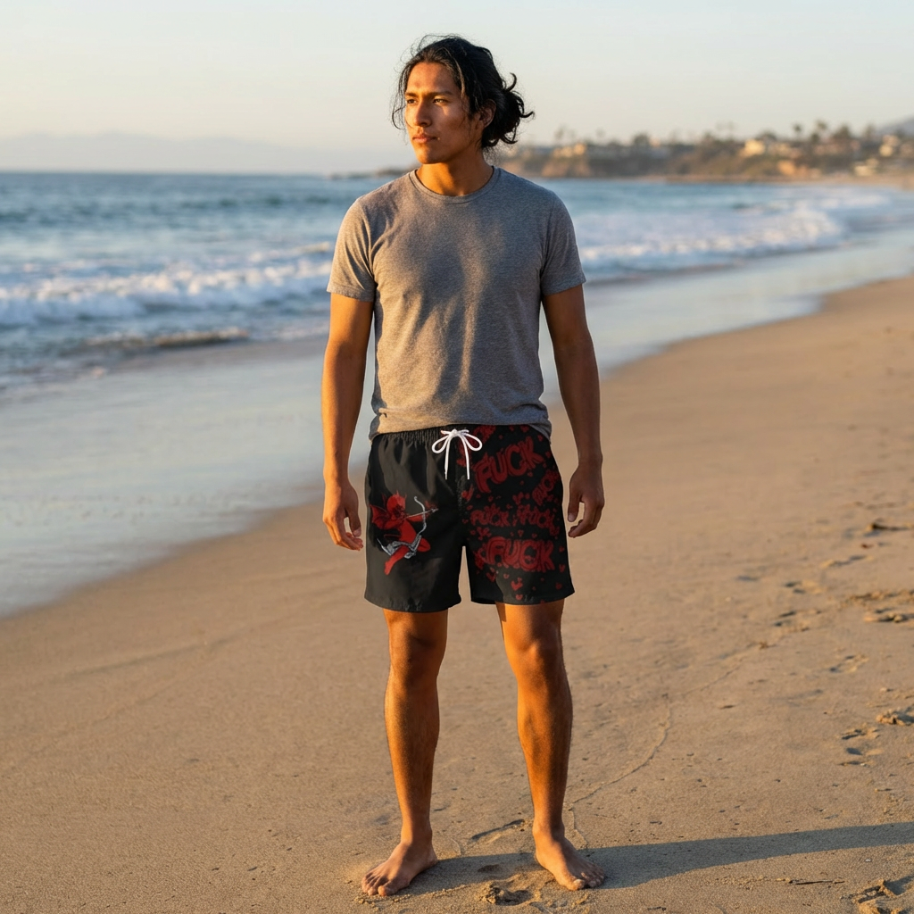 Toxic Cupid of Swim Trunks (AOP) product thumbnail image