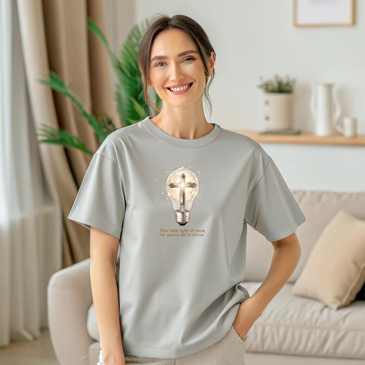 This Little Light of Mine Gildan Unisex Tshirt | Christian Gift