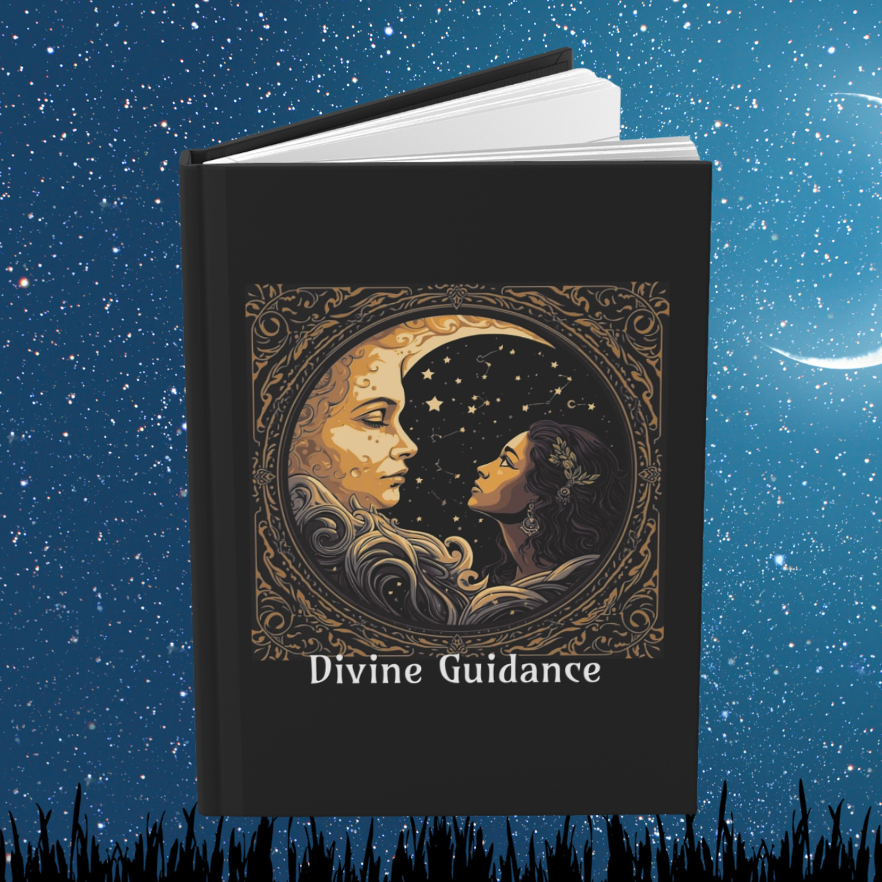 Divine Guidance Hardcover Journal — Psychic Skillset Spiritual Notebook product thumbnail image Divine Guidance Hardcover Journal — Psychic Skillset Spiritual Notebook product thumbnail image