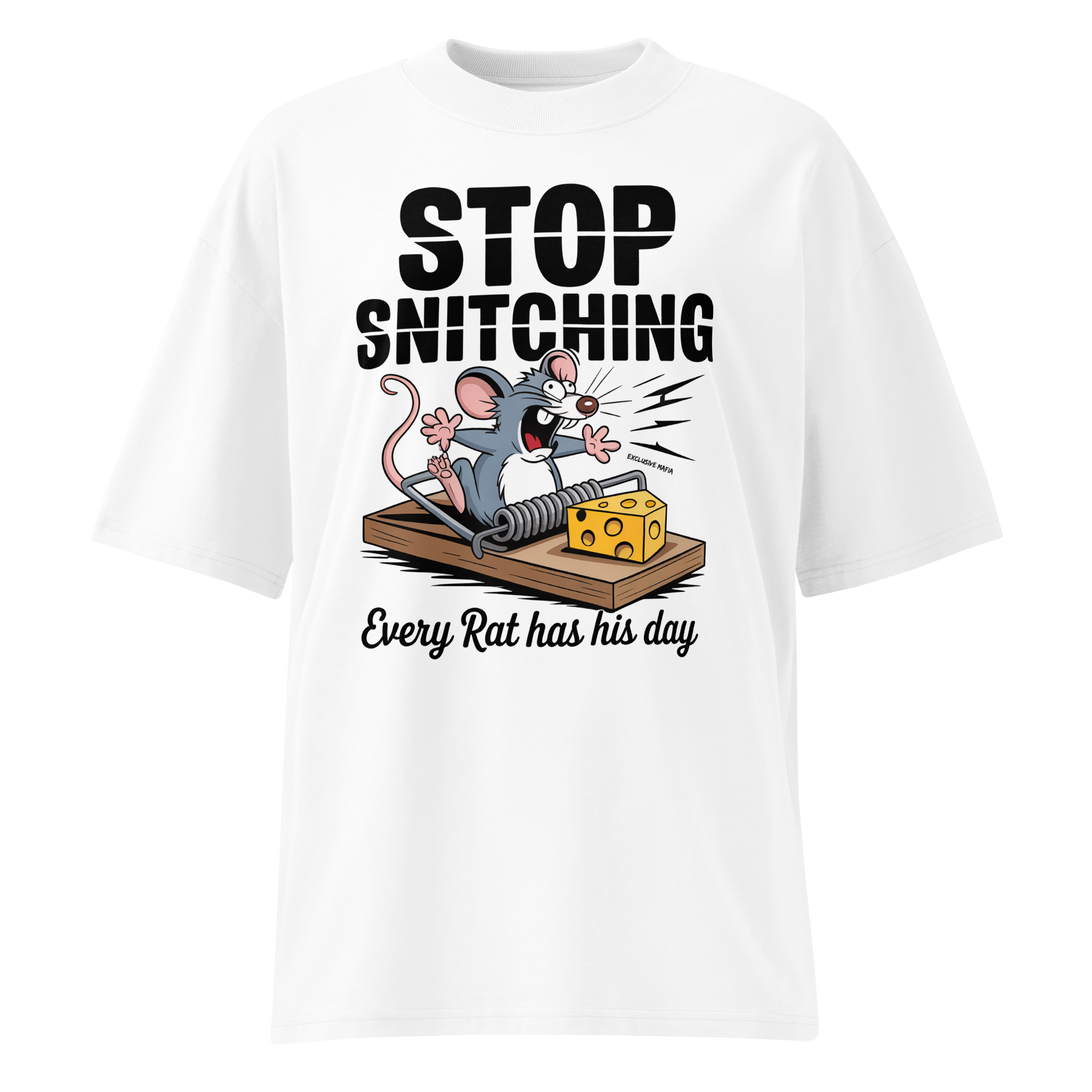 Stop Snitching (Every Rat has his day) T-Shirt  product thumbnail image