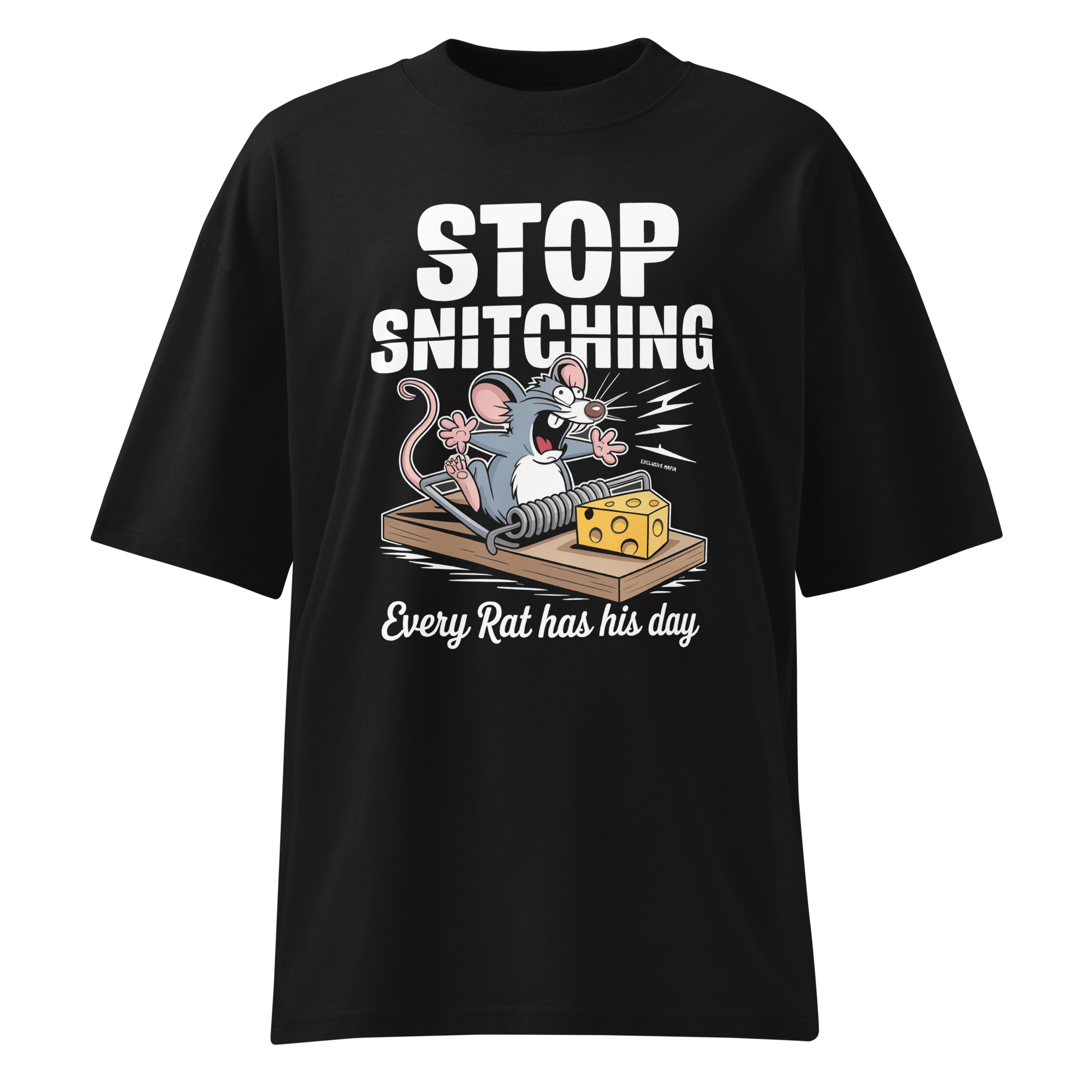 Stop Snitching (Every Rat has his day) T-Shirt  product thumbnail image