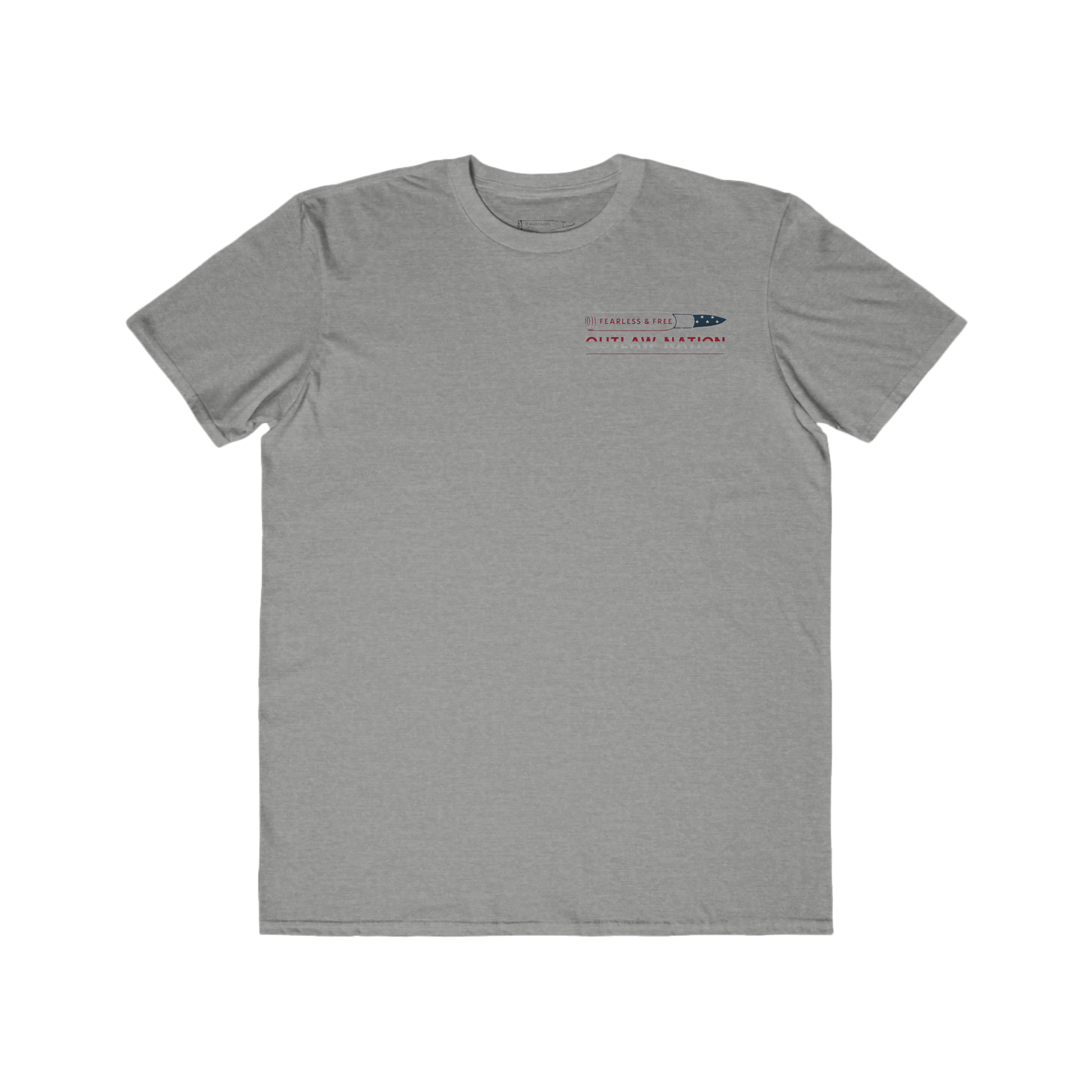 MENS-Outlaw Nation Emblem Tee — Men's Casual Graphic T-Shirt