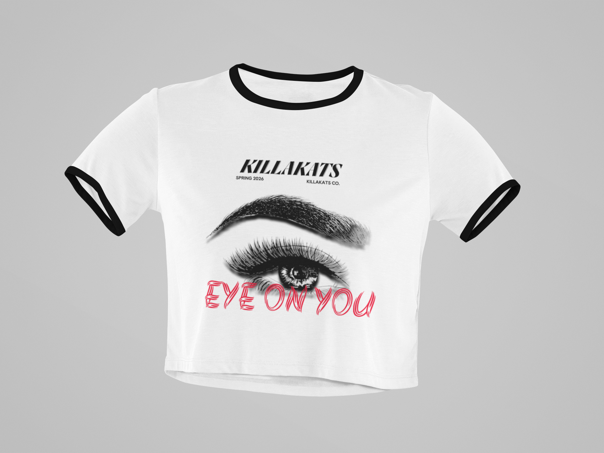 KillaKats Women's Ringer Tee 