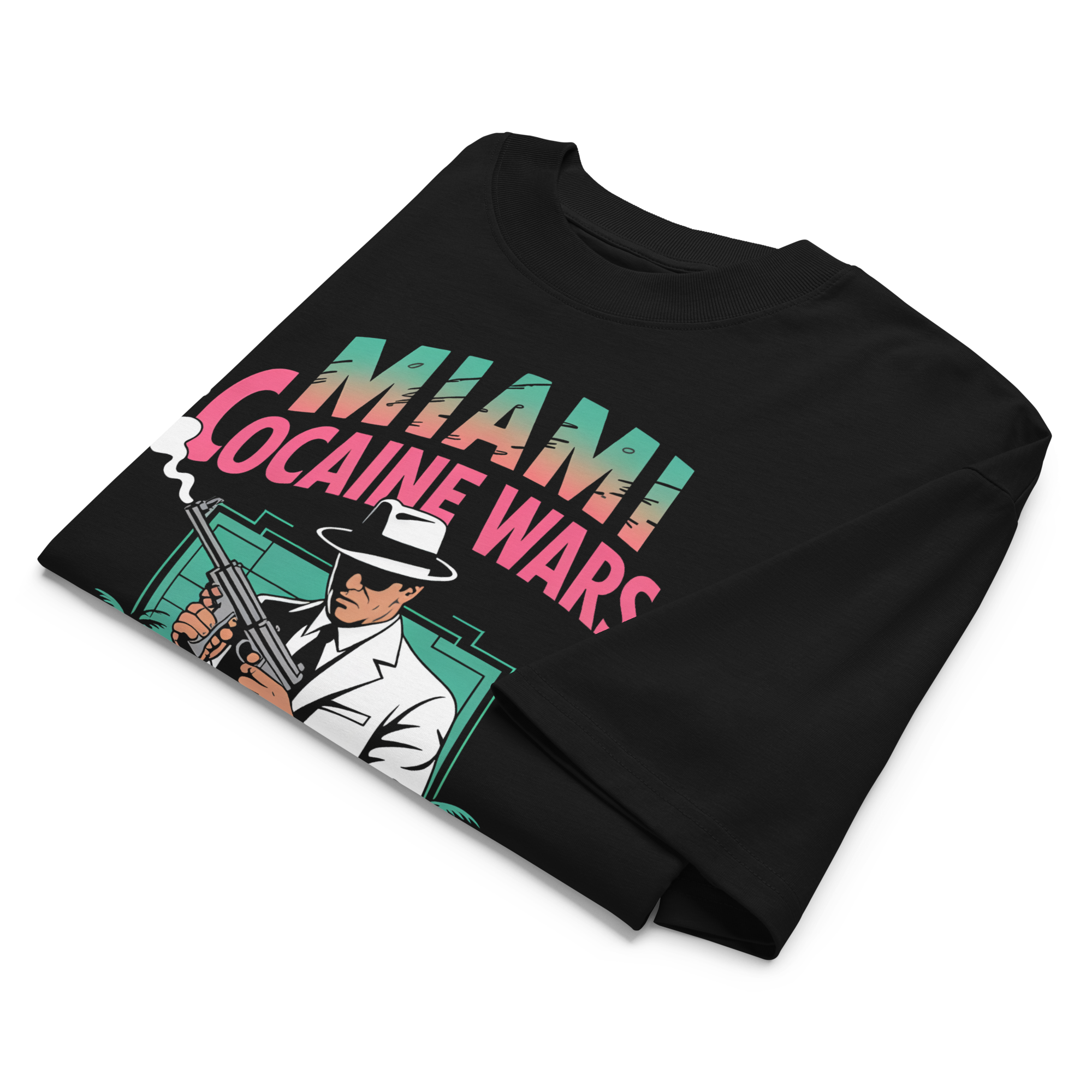 Miami Cocaine Wars (Fast Money Club) Mexico T-Shirt  product thumbnail image