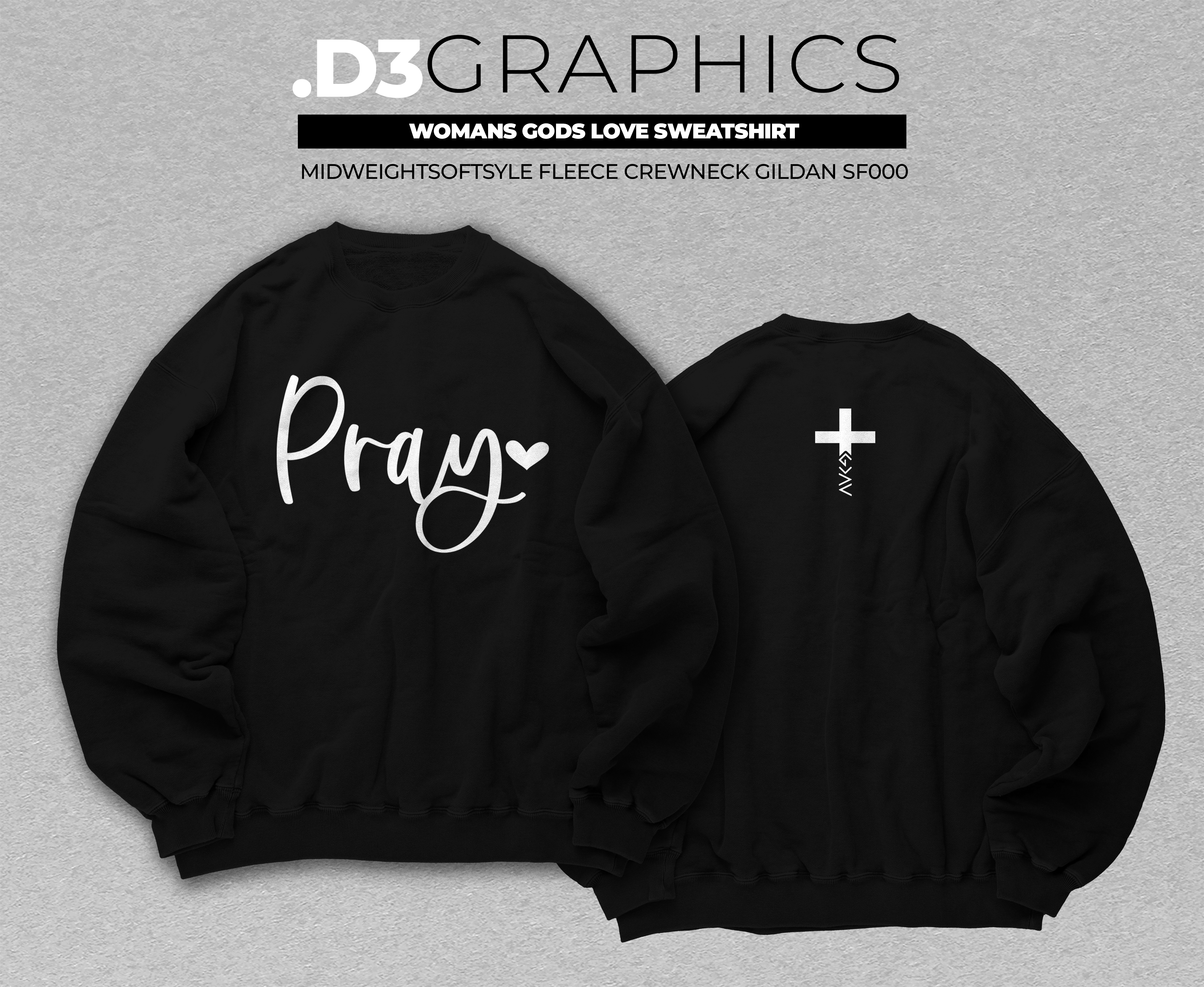 Woman's GODS LOVE sweatshirt product thumbnail image Woman's GODS LOVE sweatshirt product thumbnail image