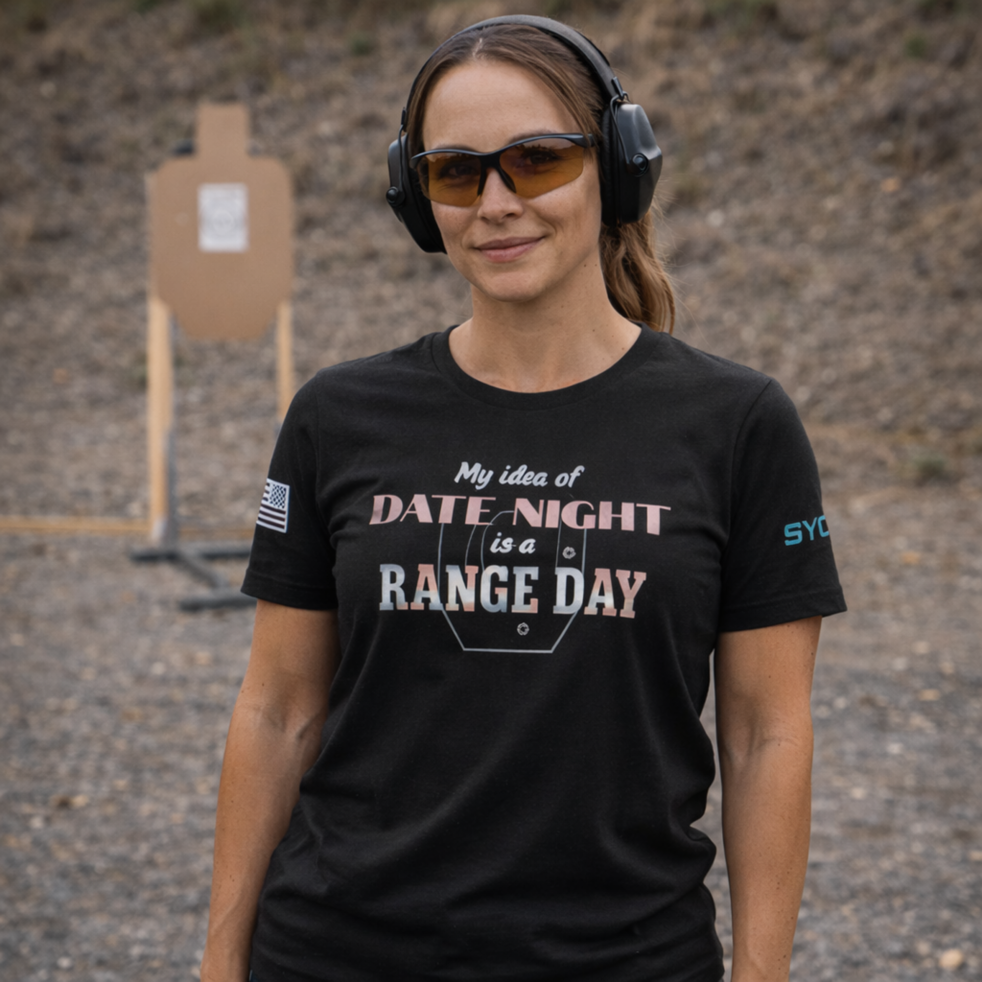 Women's Date Night Tee | Women's 2A, Christian Women, Christian Moms, Women's EDC, Range Wear, Date Night product thumbnail image Women's Date Night Tee | Women's 2A, Christian Women, Christian Moms, Women's EDC, Range Wear, Date Night product thumbnail image