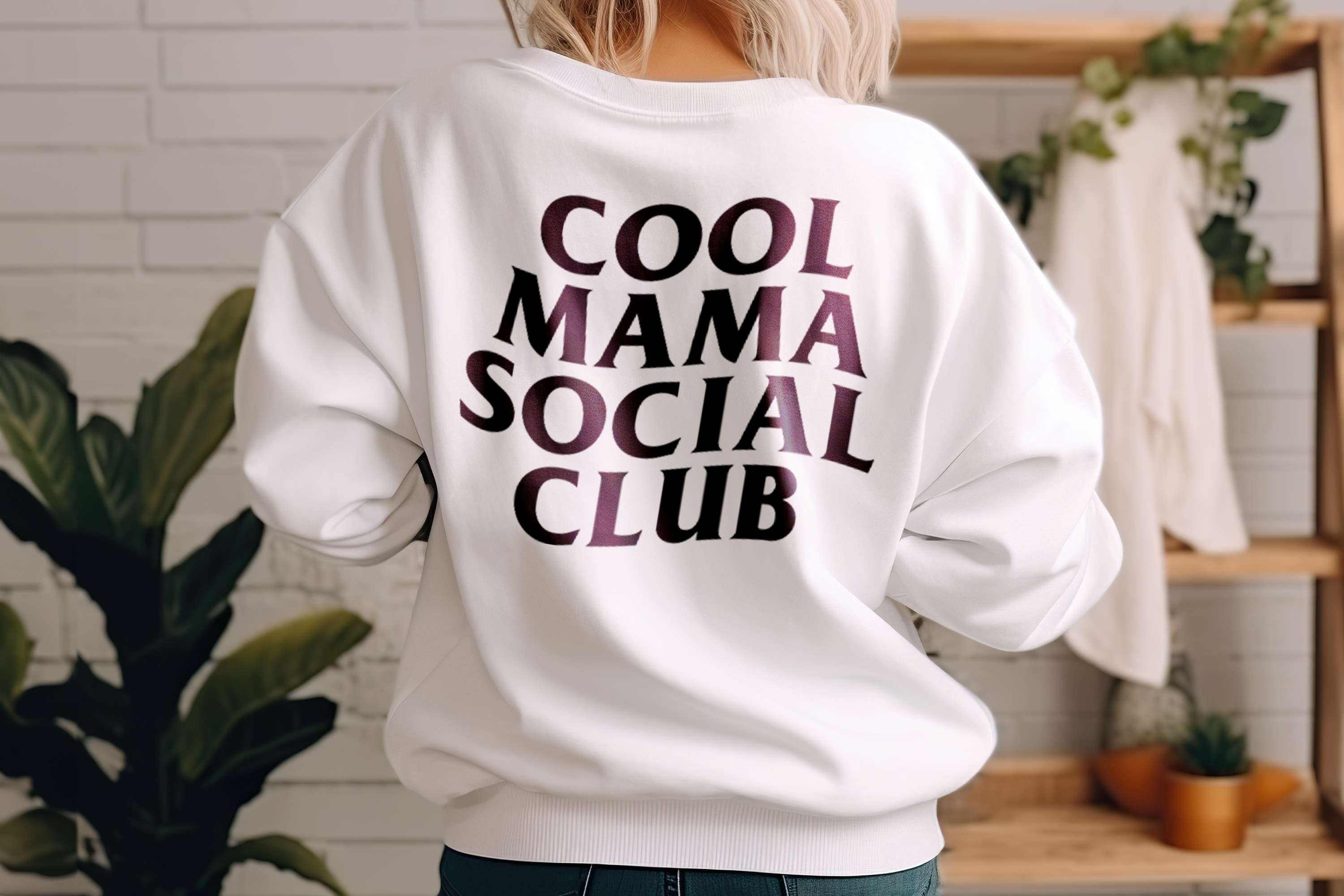 Cool Mama Social Club Sweatshirt | Unisex Crewneck | Cozy Gift for Moms | Stylish Casual Wear | Perfect for Birthdays & Holidays product thumbnail image Cool Mama Social Club Sweatshirt | Unisex Crewneck | Cozy Gift for Moms | Stylish Casual Wear | Perfect for Birthdays & Holidays product thumbnail image