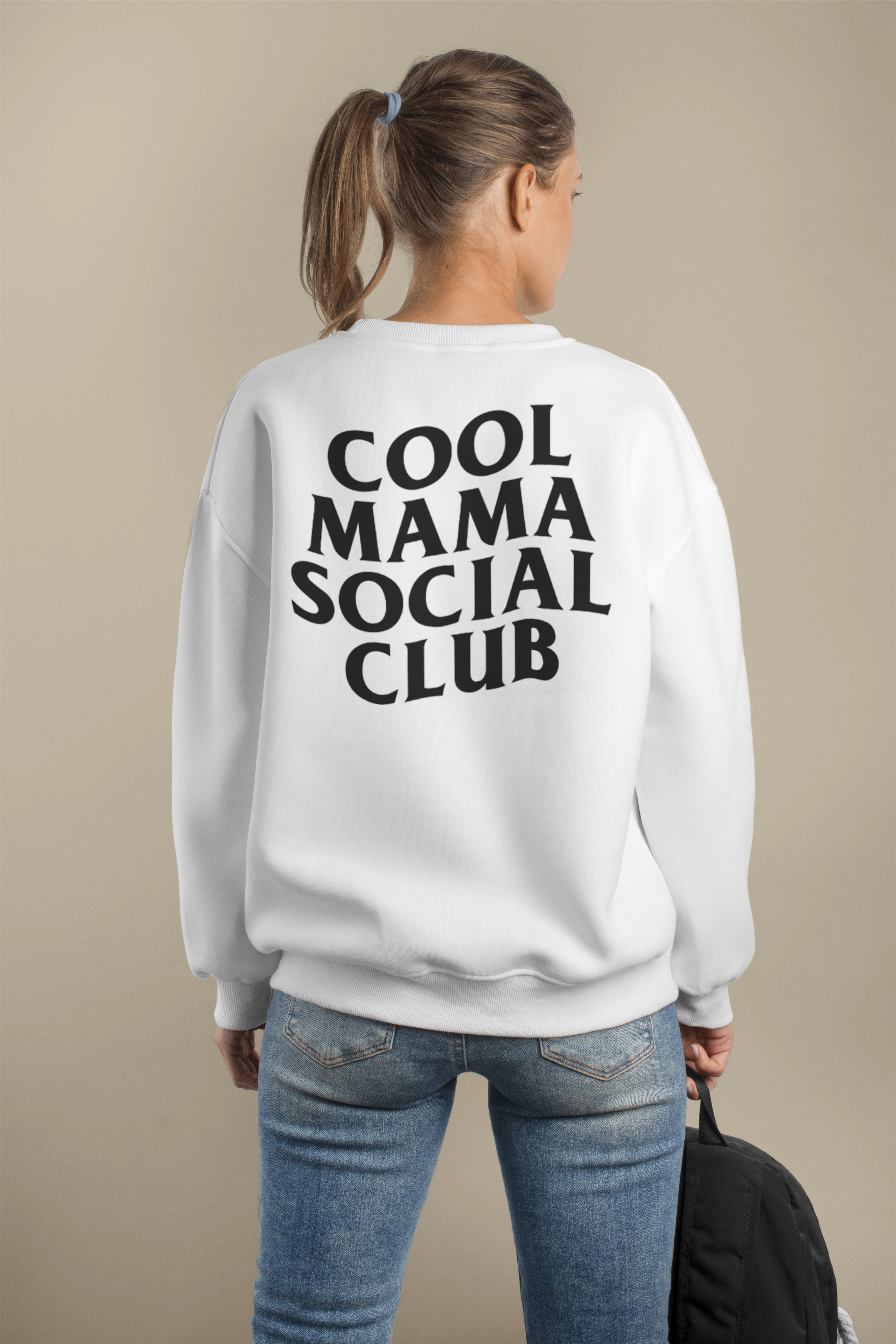 Cool Mama Social Club Sweatshirt | Unisex Crewneck | Cozy Gift for Moms | Stylish Casual Wear | Perfect for Birthdays & Holidays product thumbnail image Cool Mama Social Club Sweatshirt | Unisex Crewneck | Cozy Gift for Moms | Stylish Casual Wear | Perfect for Birthdays & Holidays product thumbnail image